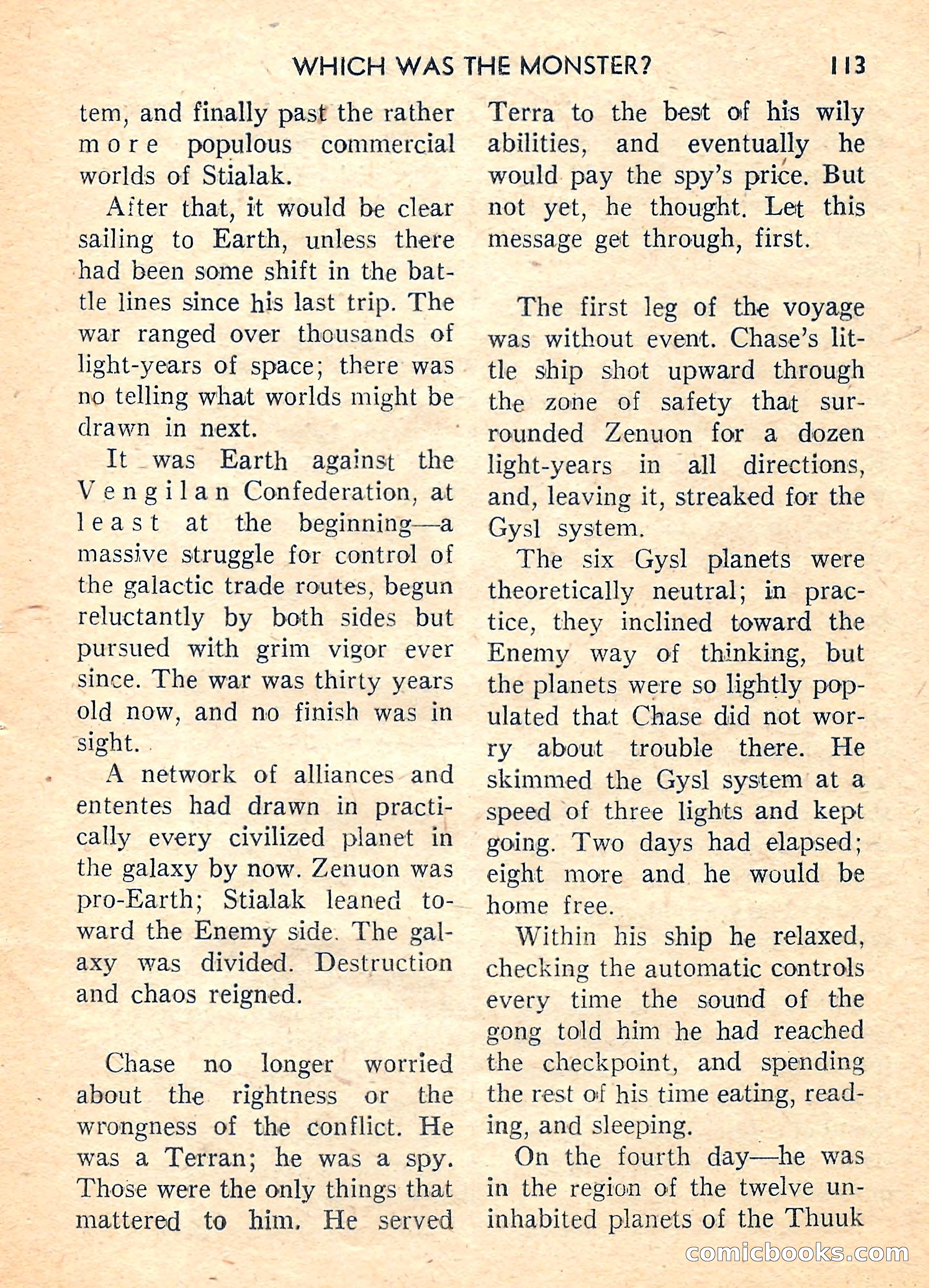 Super Science Fiction, August 1959 — page 115 of 132