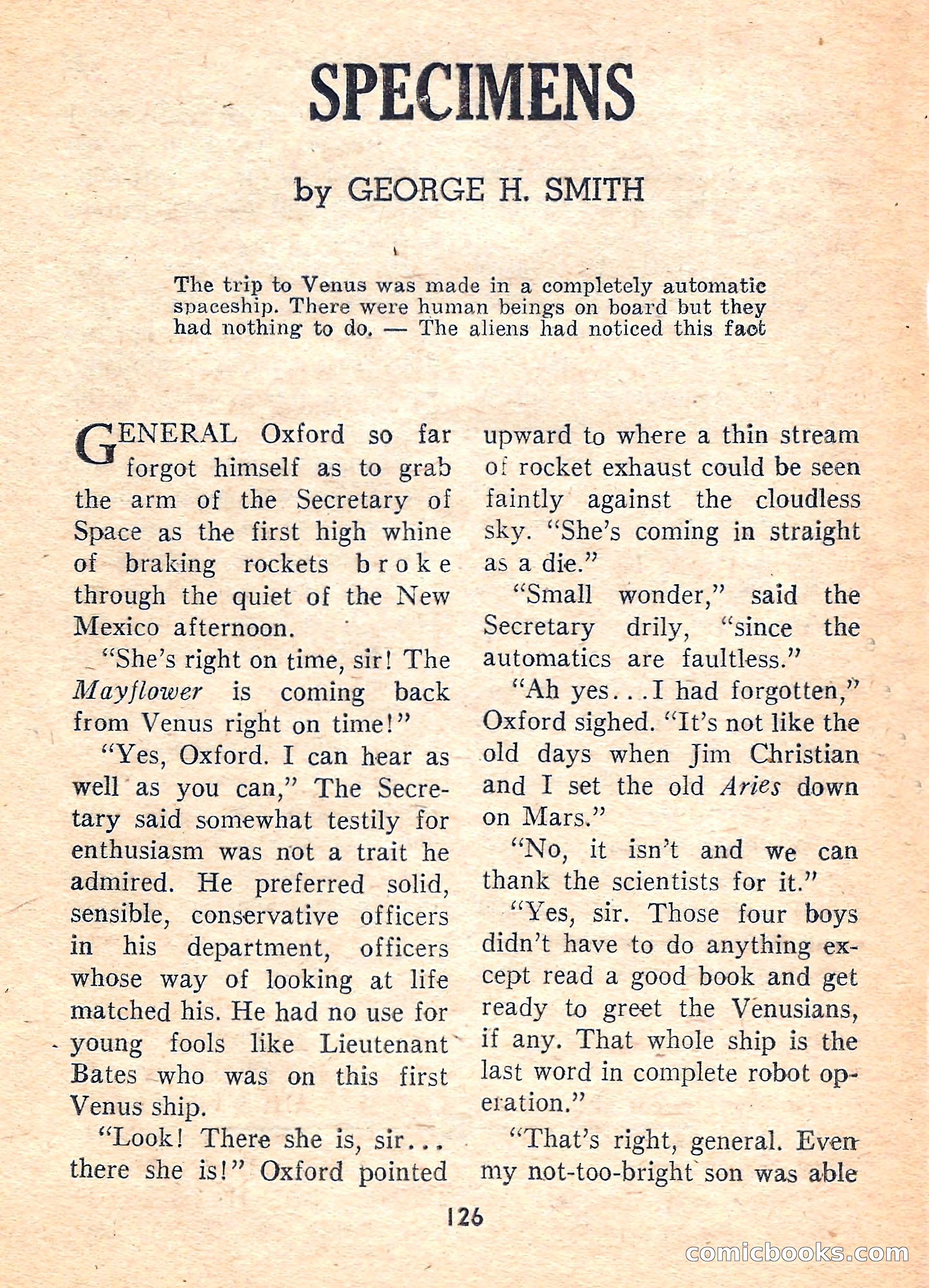 Super Science Fiction, August 1959 — page 128 of 132