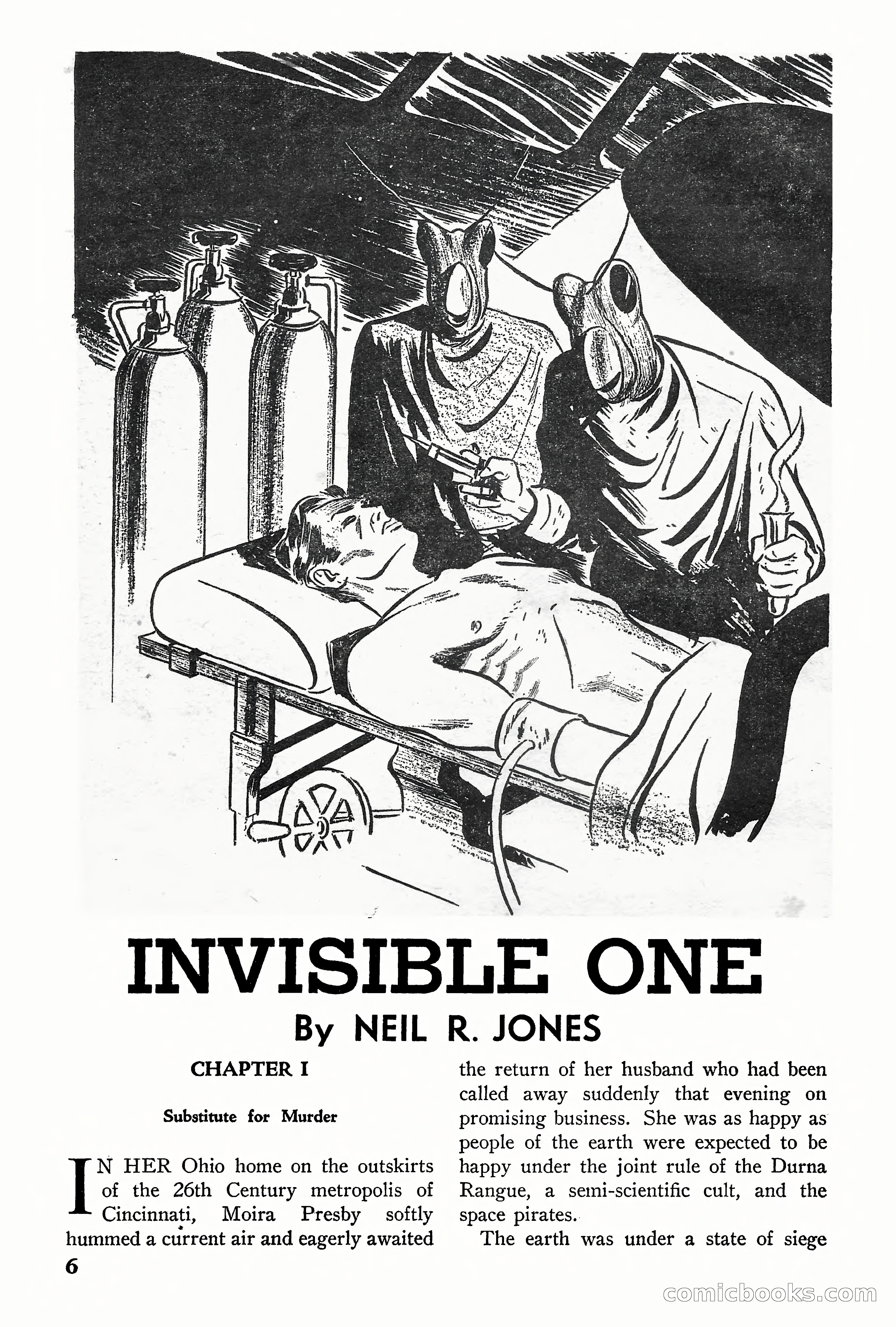Super Science Stories, September 1940 — page 7 of 132
