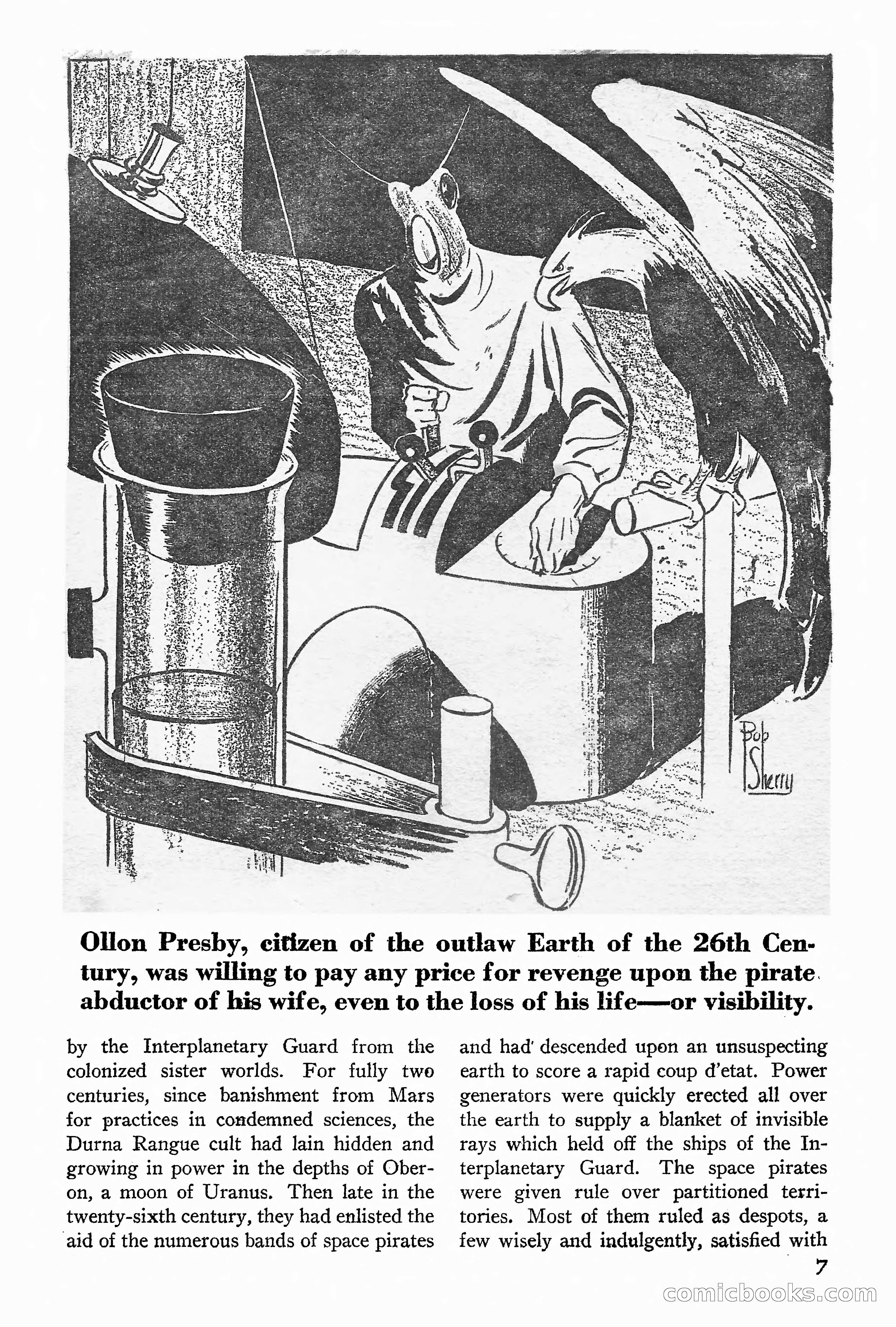 Super Science Stories, September 1940 — page 8 of 132