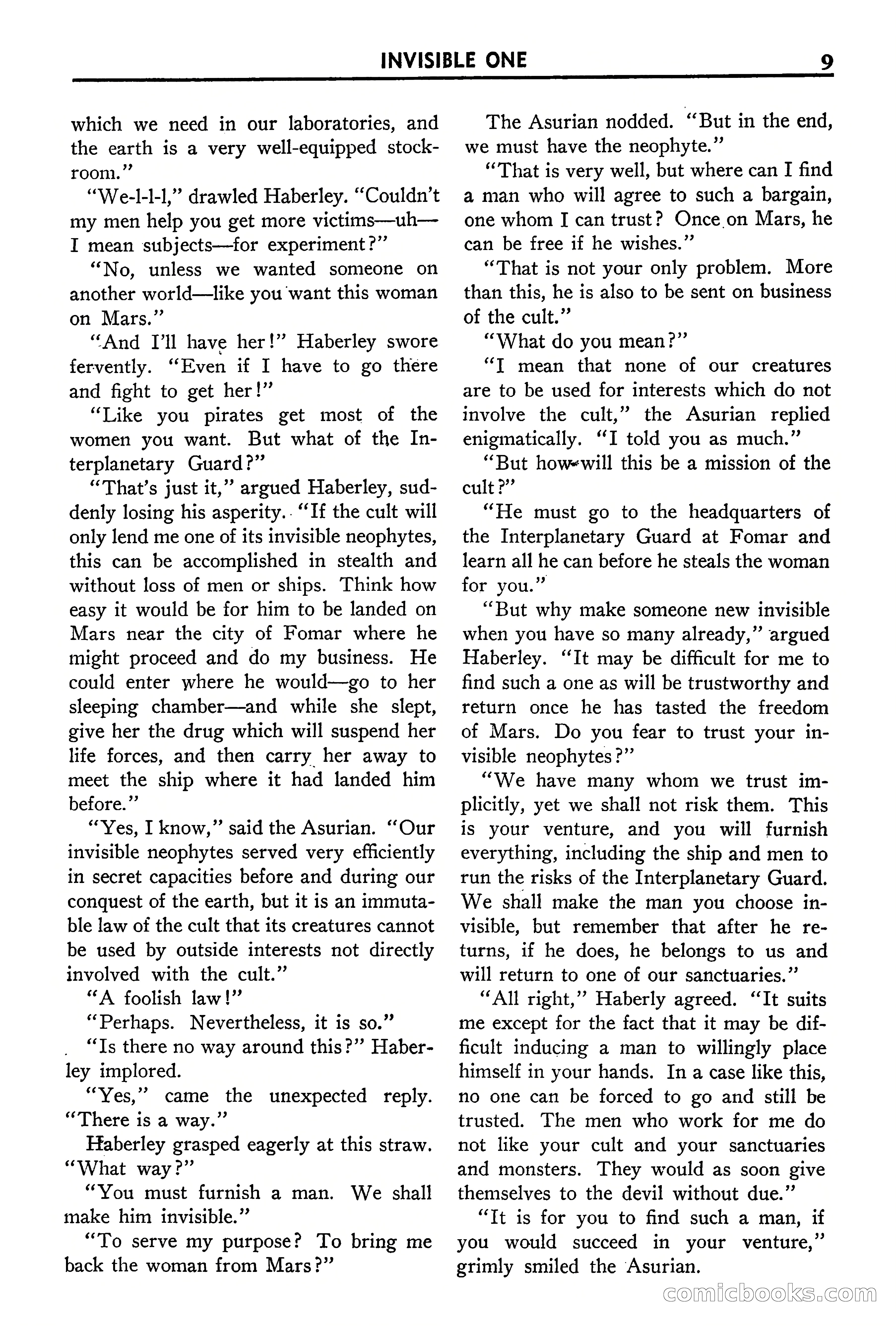 Super Science Stories, September 1940 — page 10 of 132