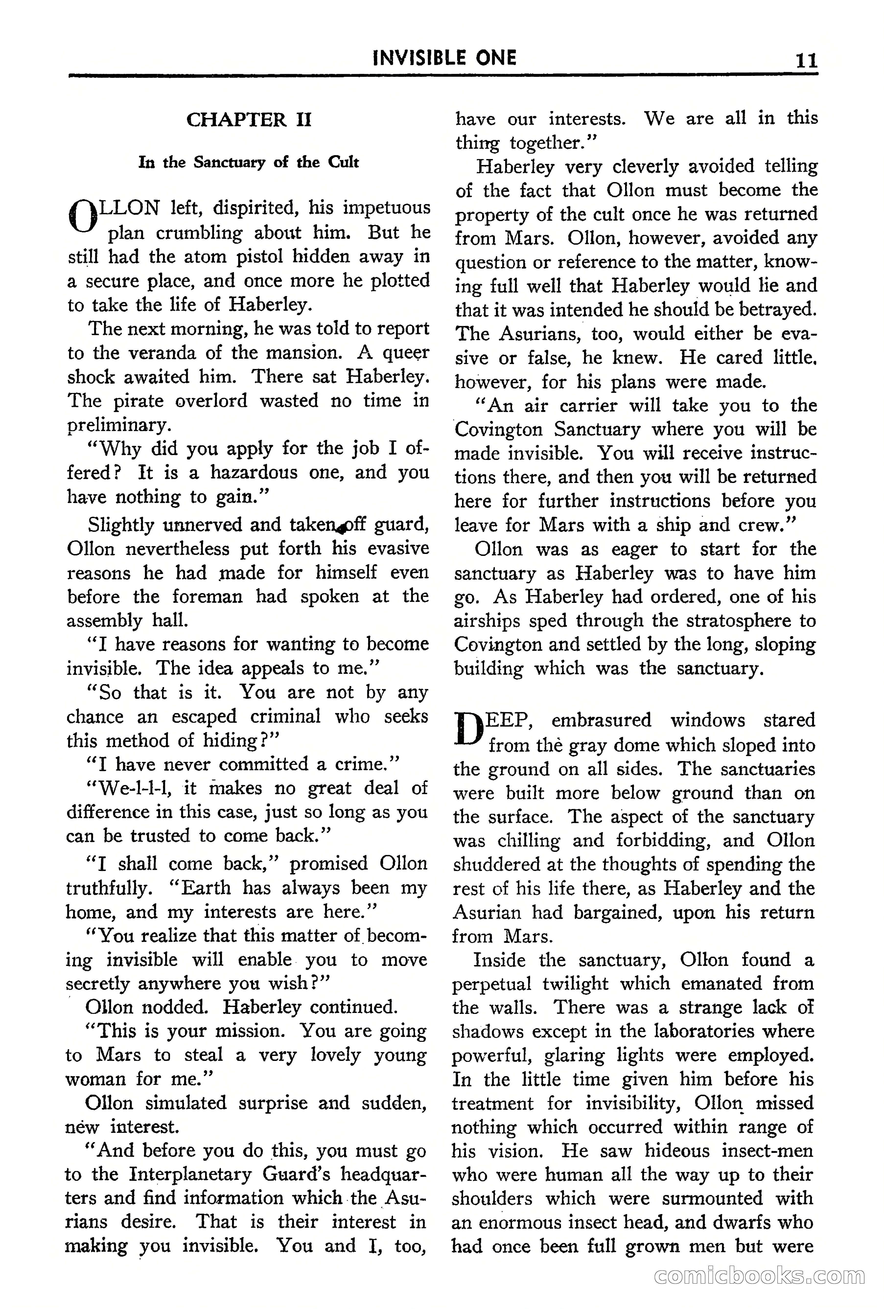 Super Science Stories, September 1940 — page 12 of 132