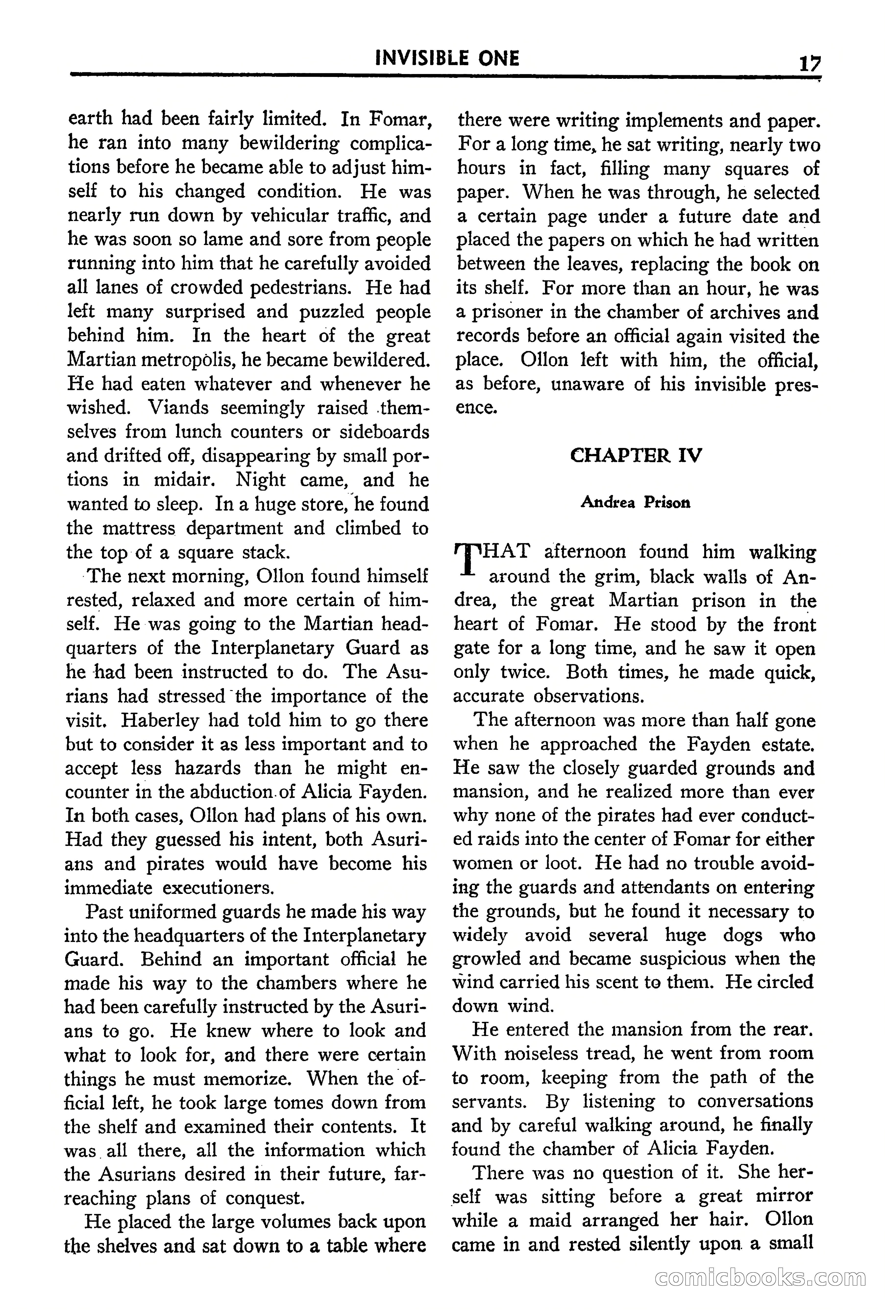 Super Science Stories, September 1940 — page 18 of 132