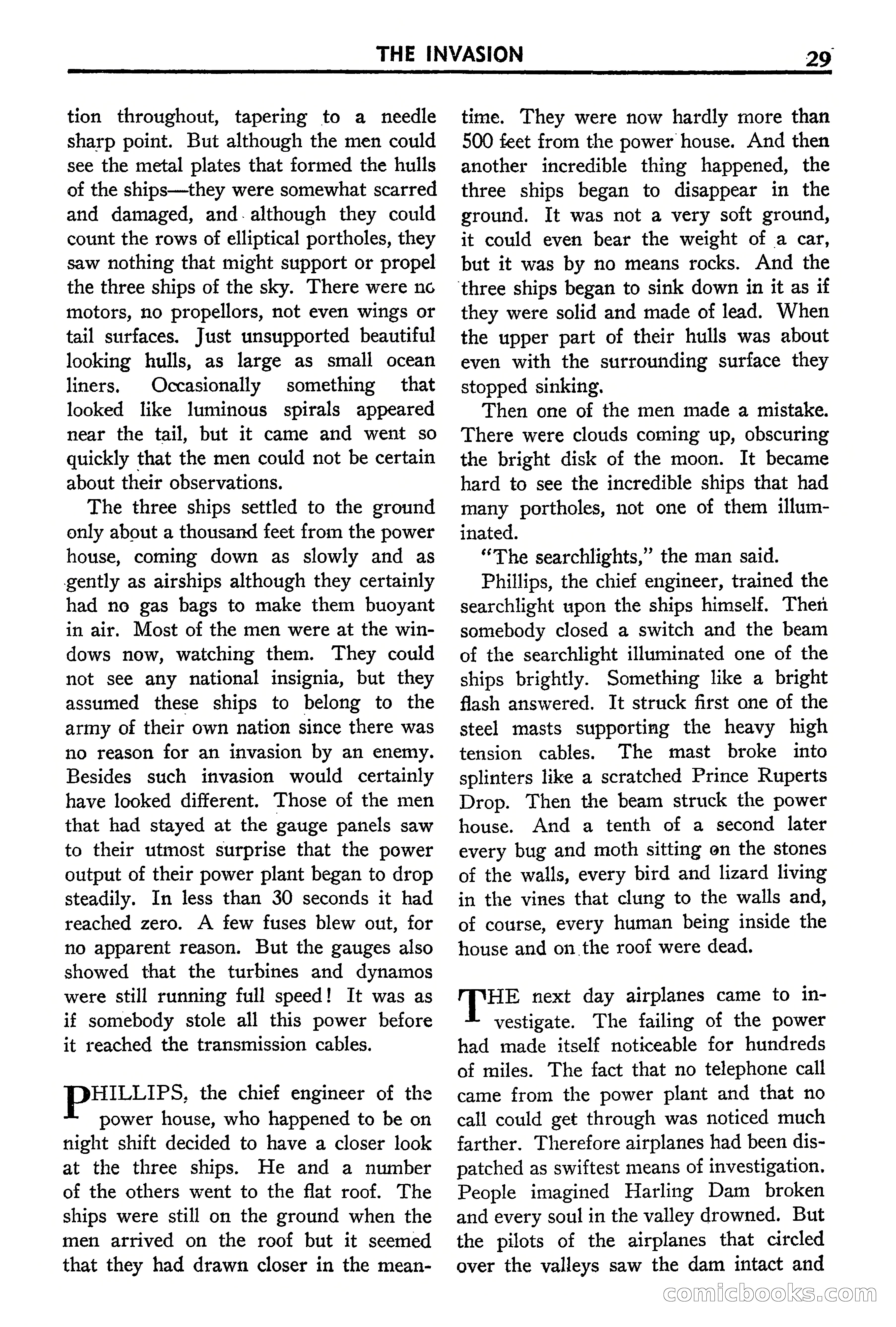 Super Science Stories, September 1940 — page 30 of 132