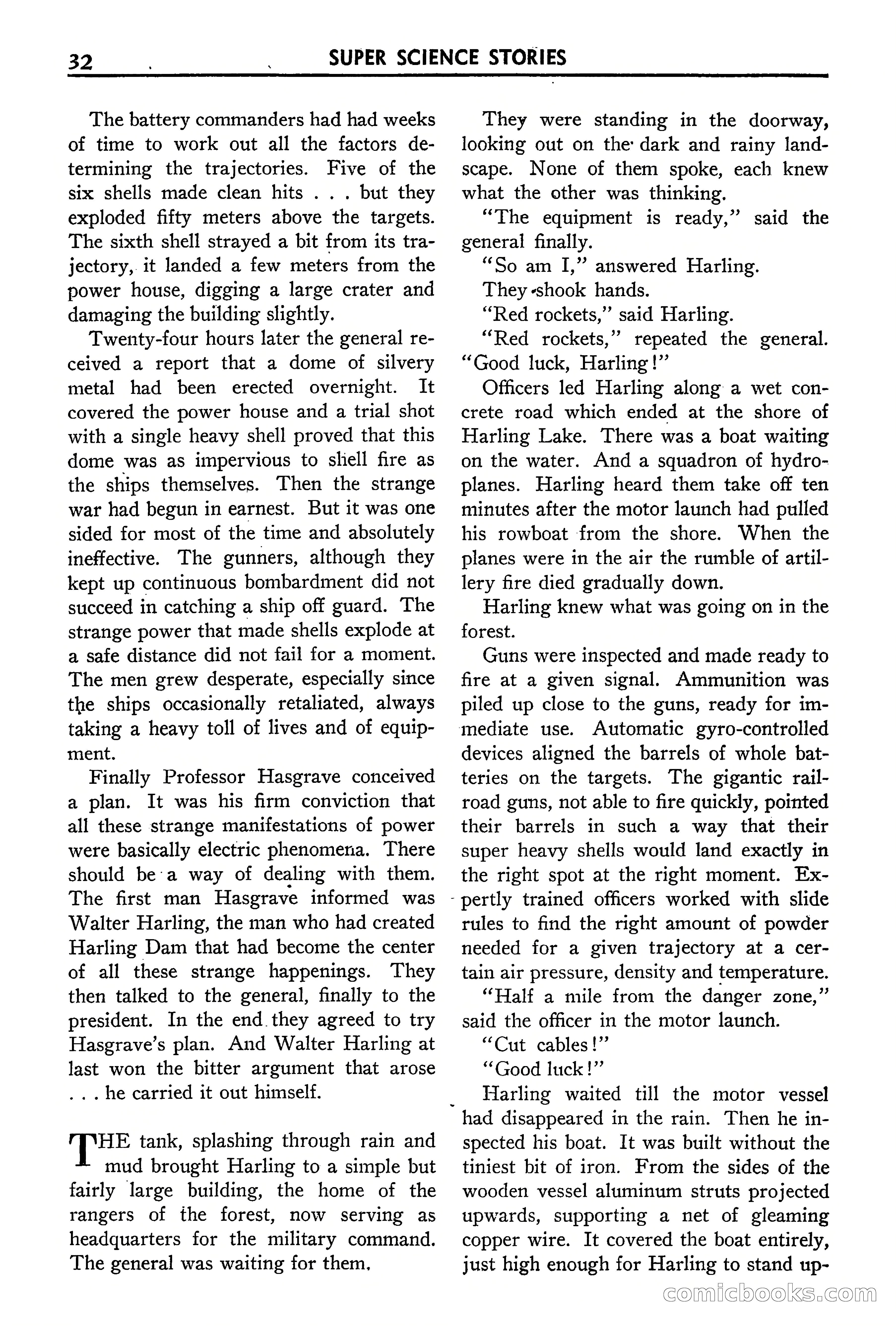 Super Science Stories, September 1940 — page 33 of 132