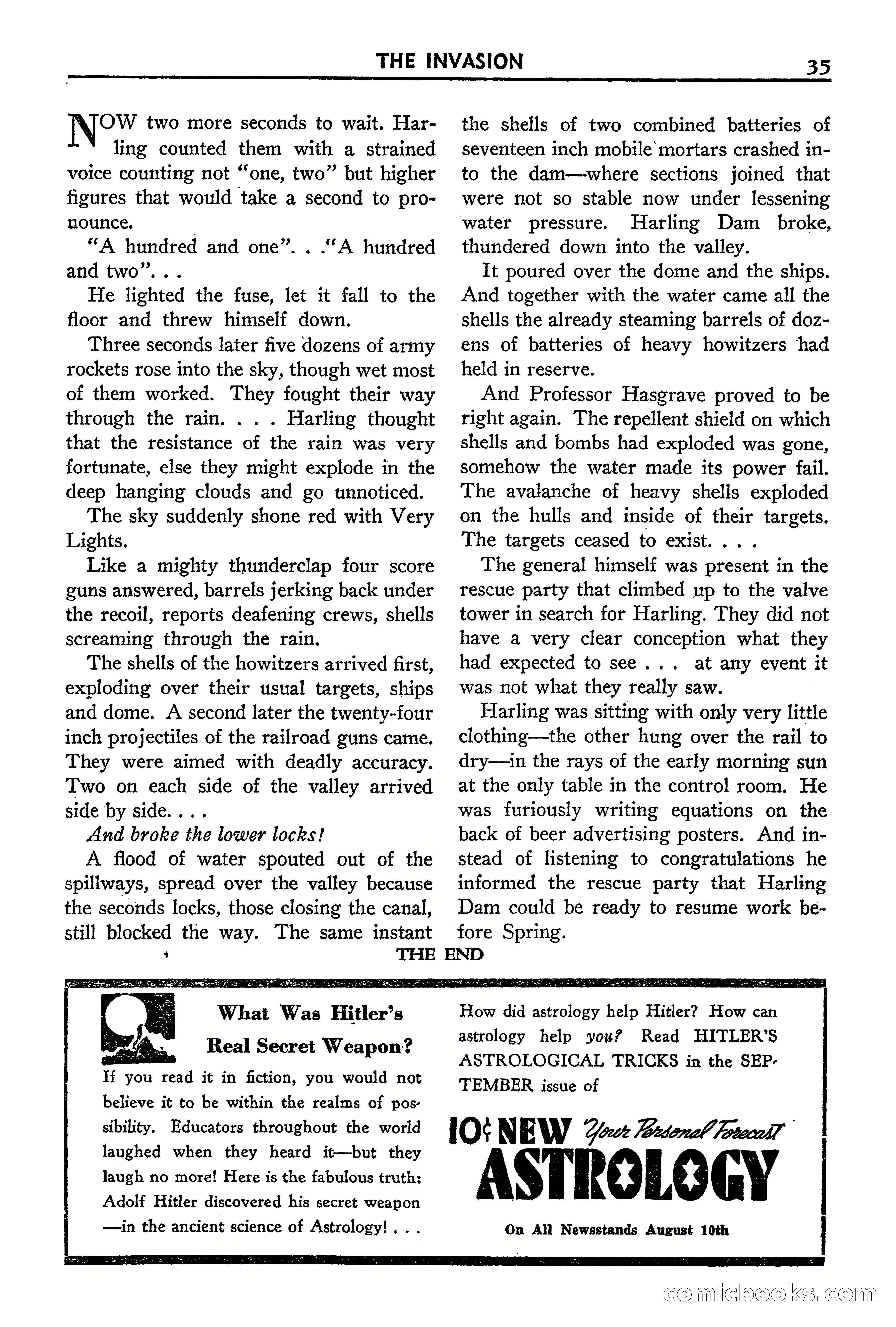 Super Science Stories, September 1940 — page 36 of 132