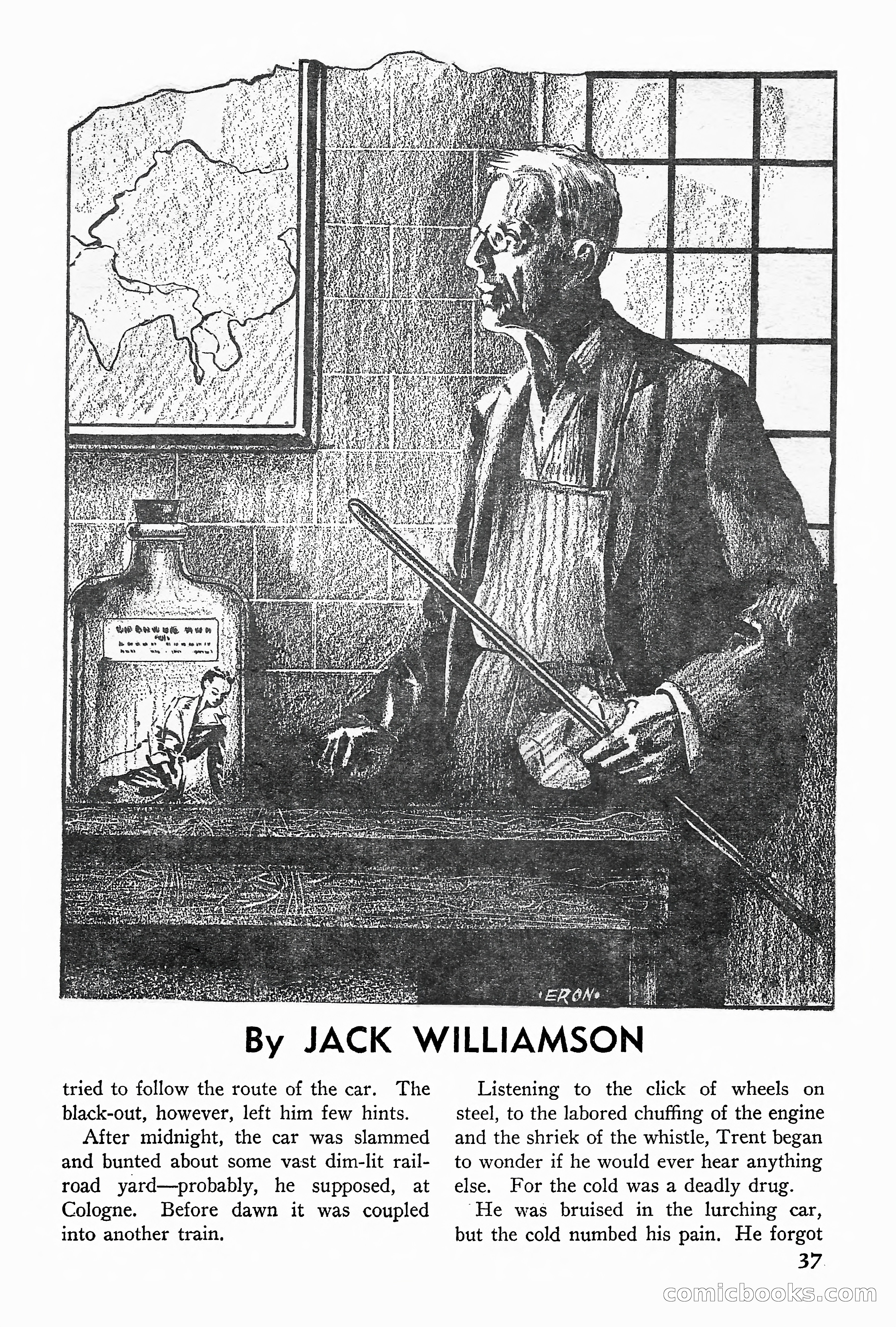 Super Science Stories, September 1940 — page 38 of 132