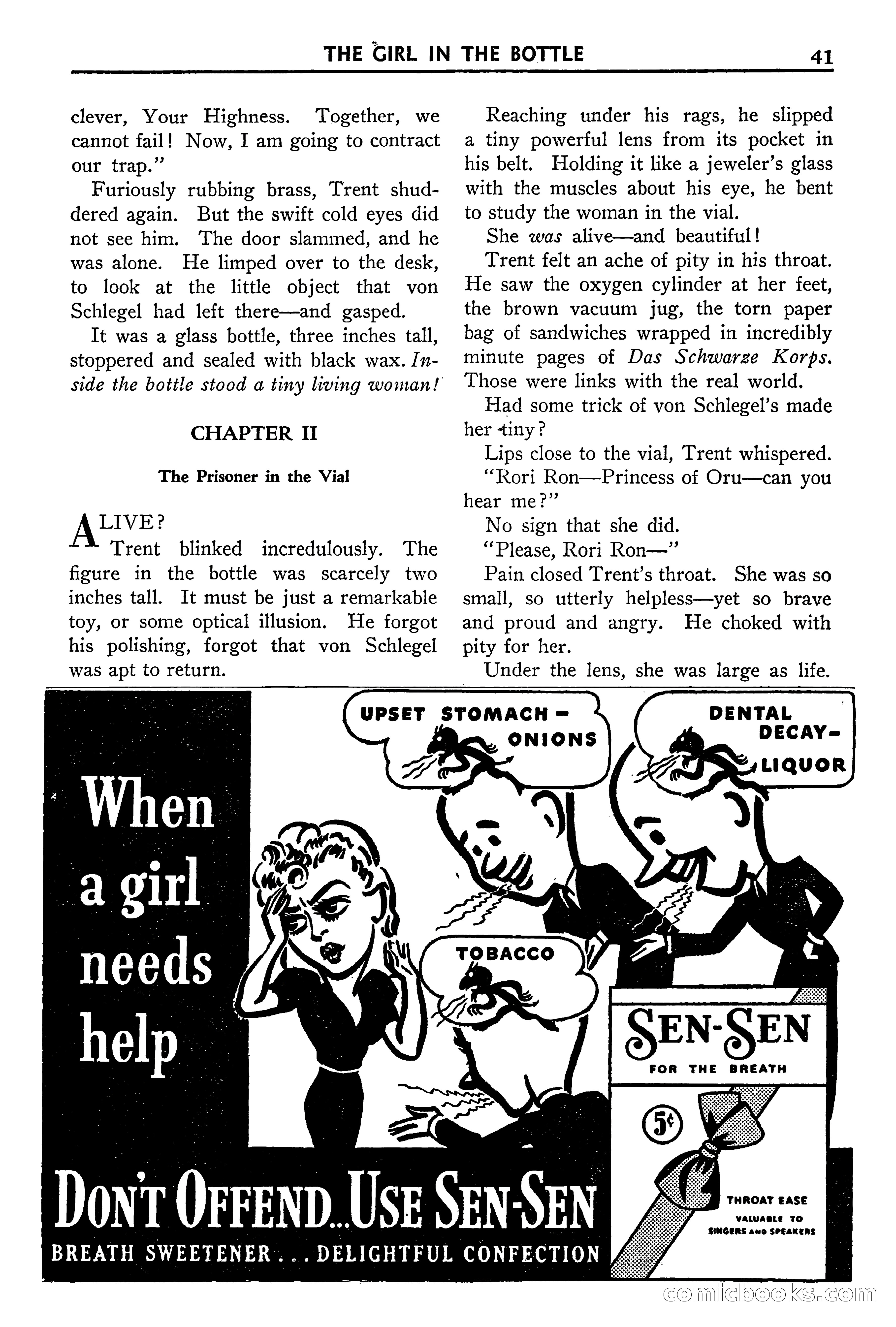 Super Science Stories, September 1940 — page 42 of 132