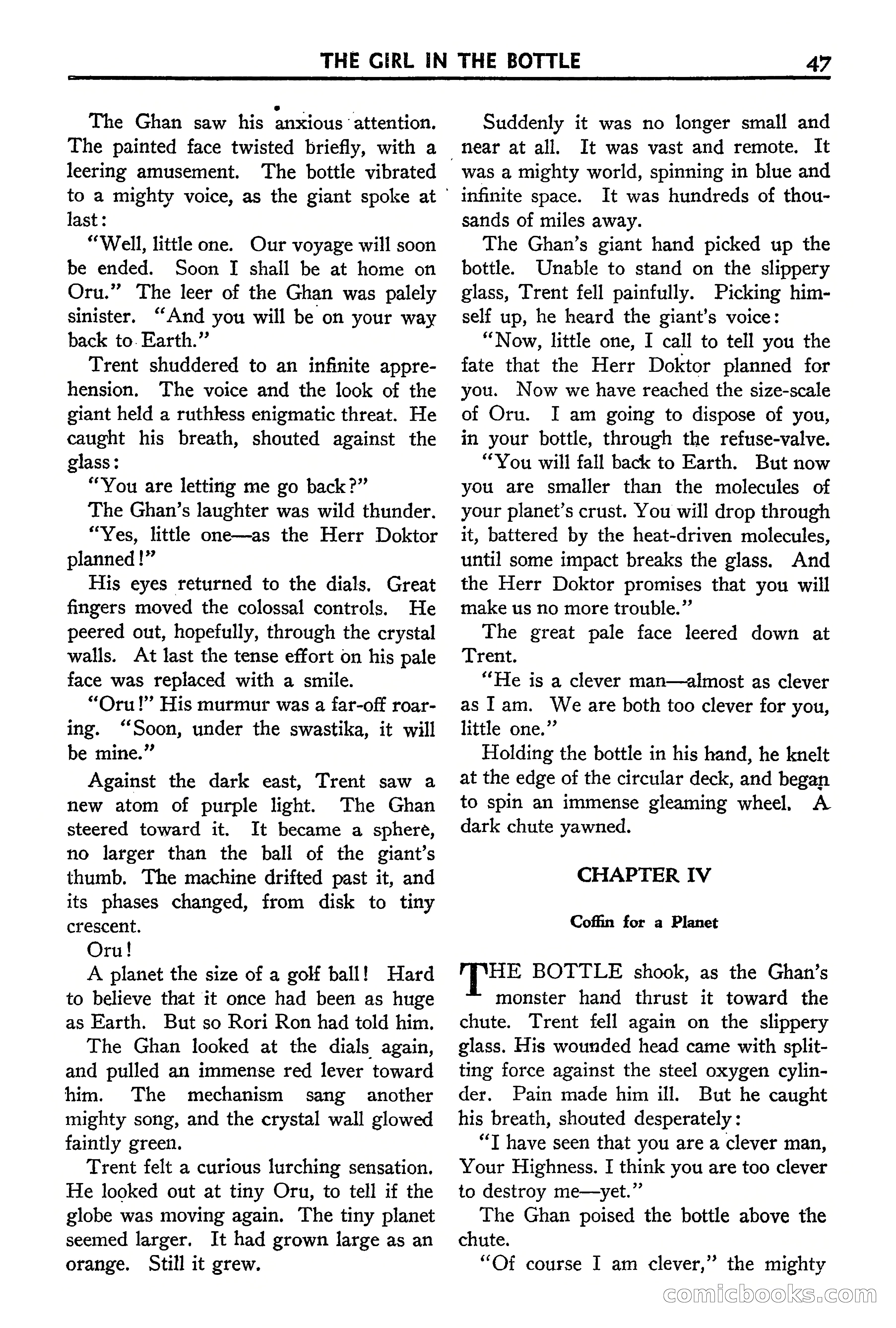 Super Science Stories, September 1940 — page 48 of 132