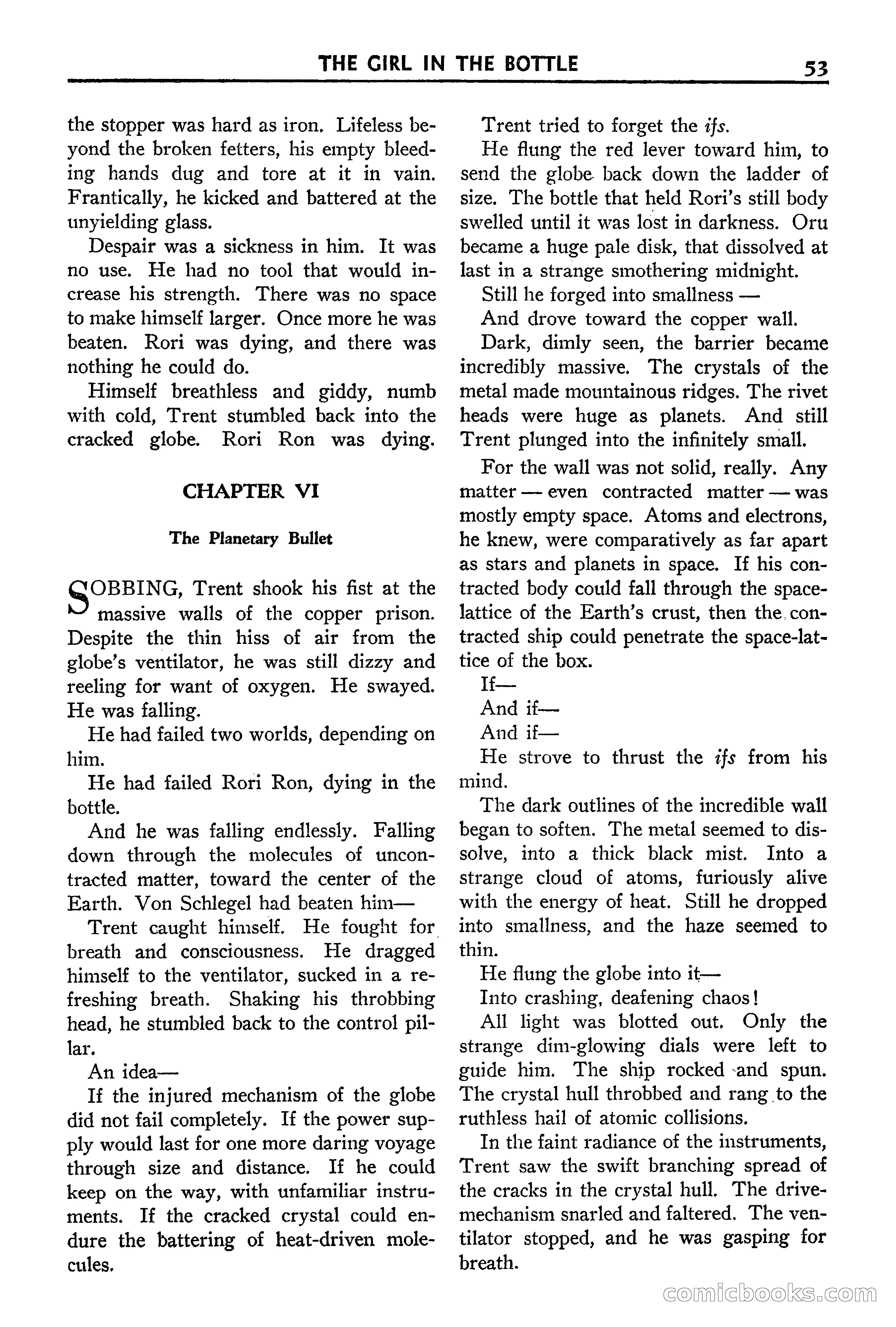 Super Science Stories, September 1940 — page 54 of 132