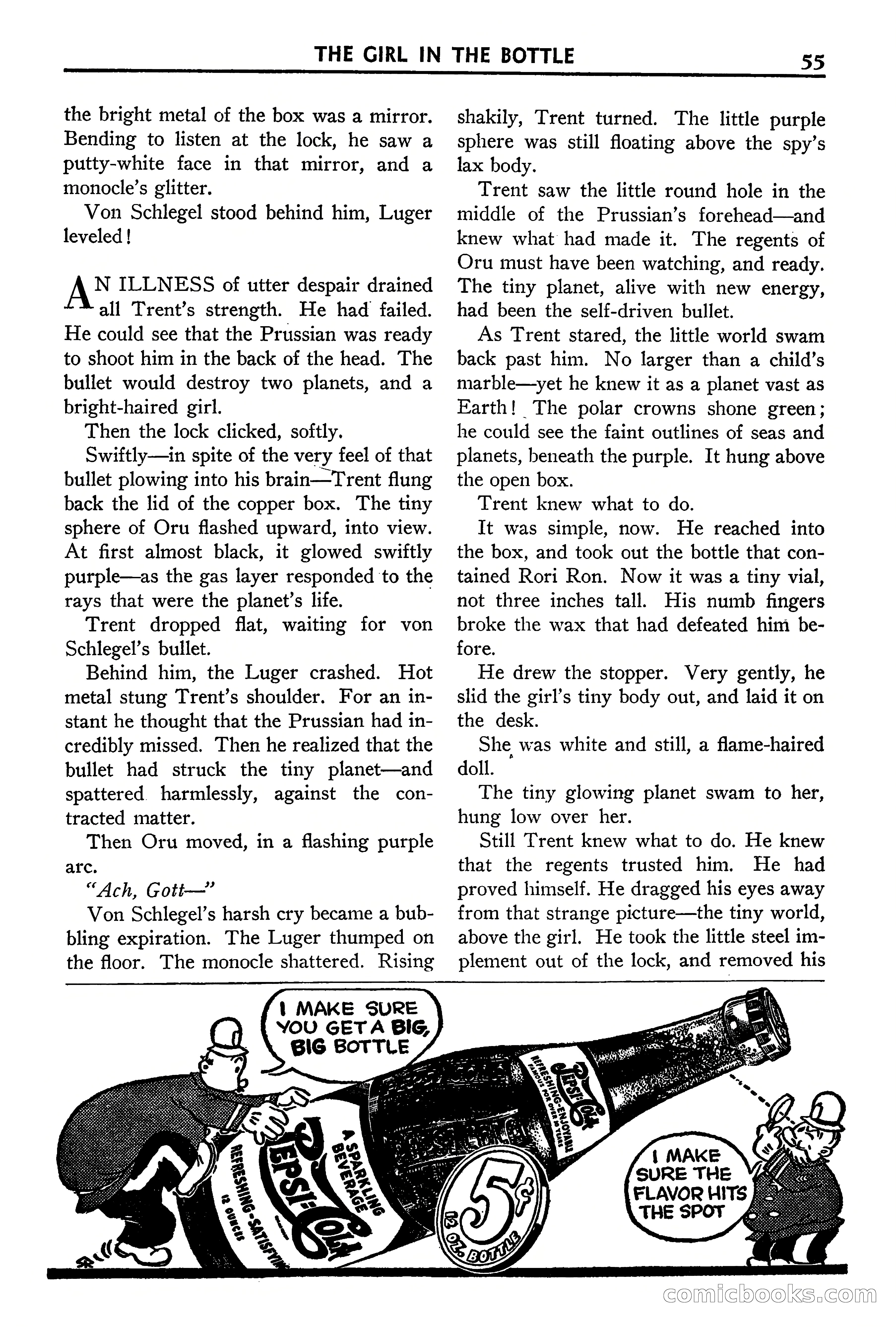 Super Science Stories, September 1940 — page 56 of 132