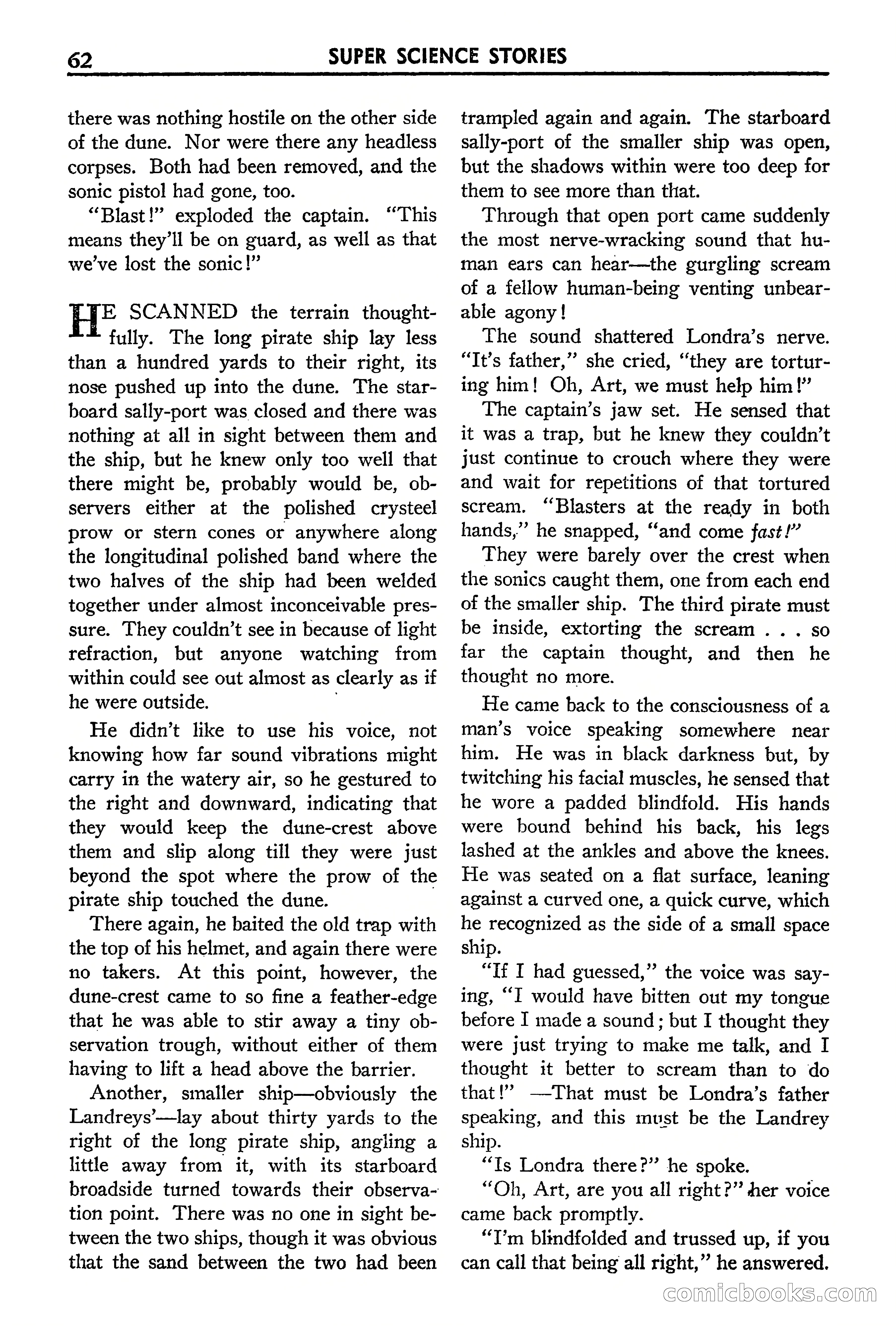 Super Science Stories, September 1940 — page 63 of 132