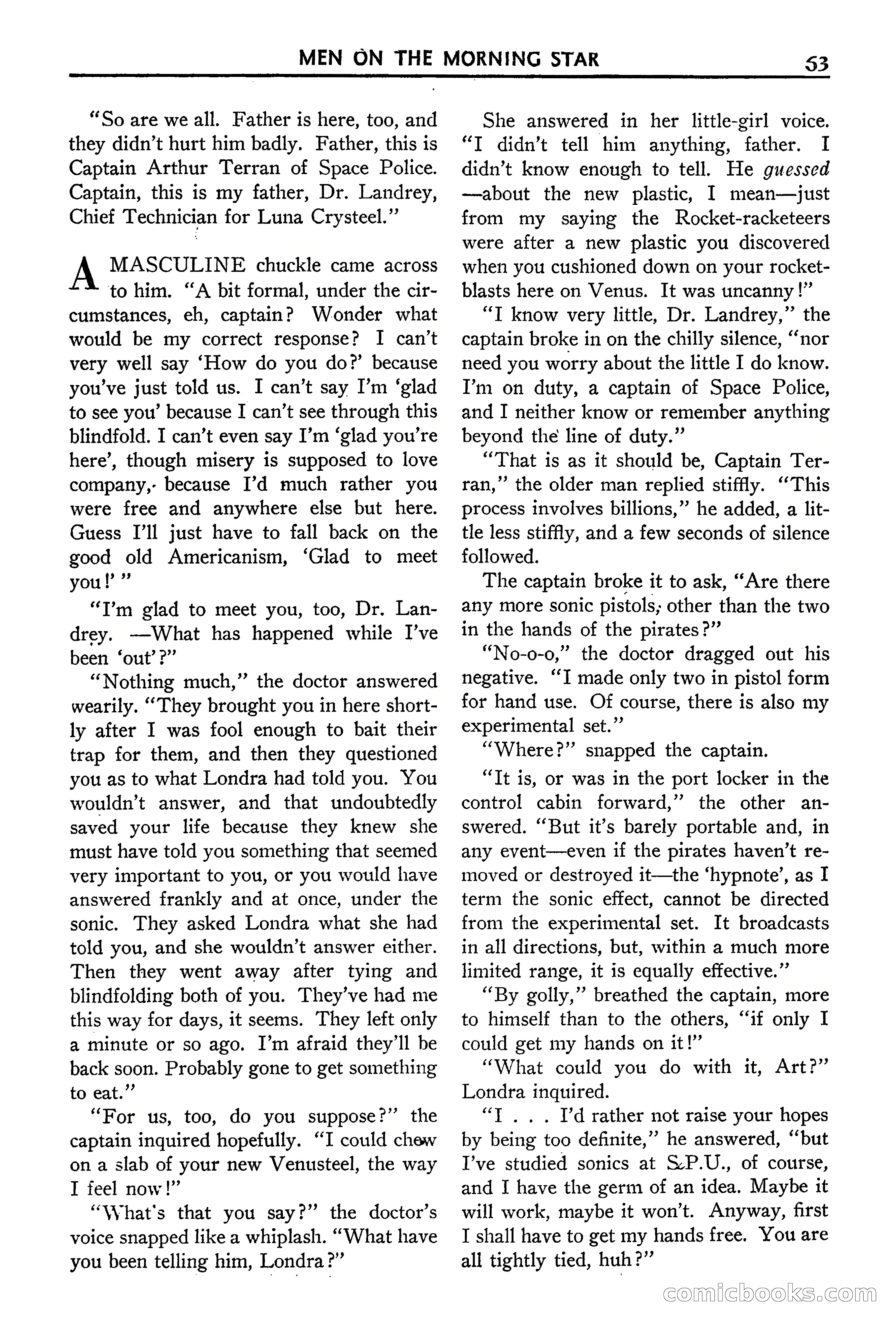 Super Science Stories, September 1940 — page 64 of 132