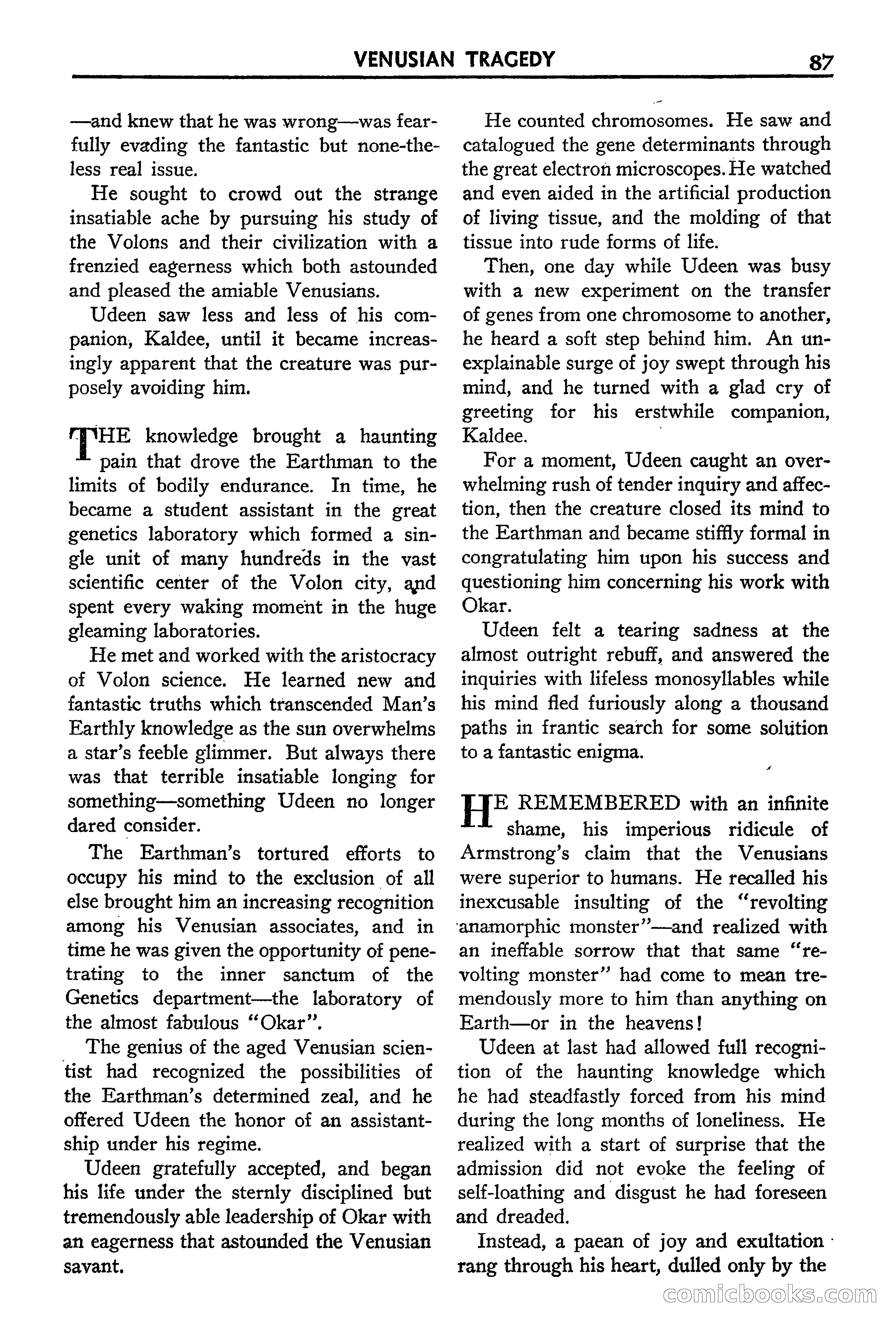 Super Science Stories, September 1940 — page 88 of 132