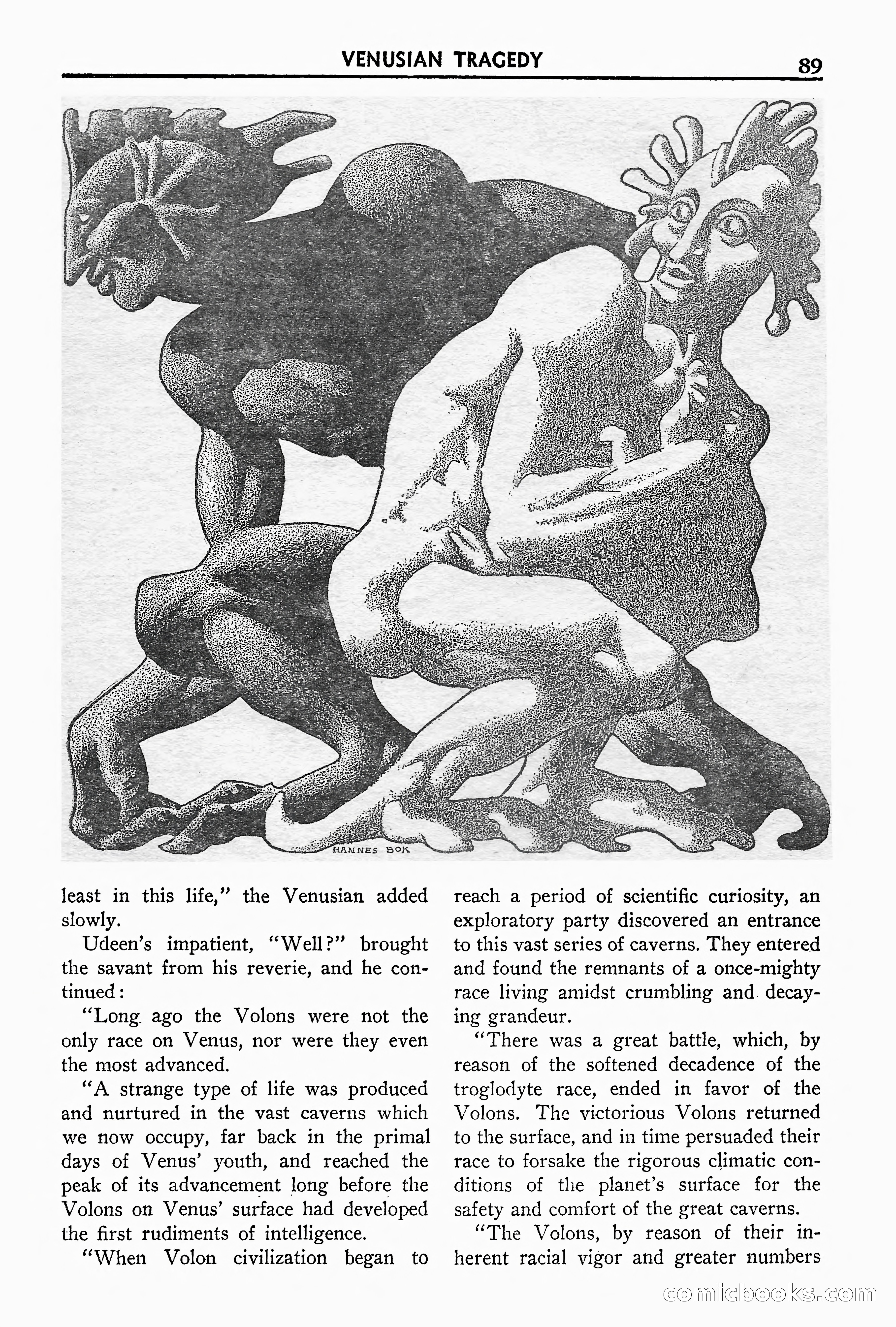 Super Science Stories, September 1940 — page 90 of 132