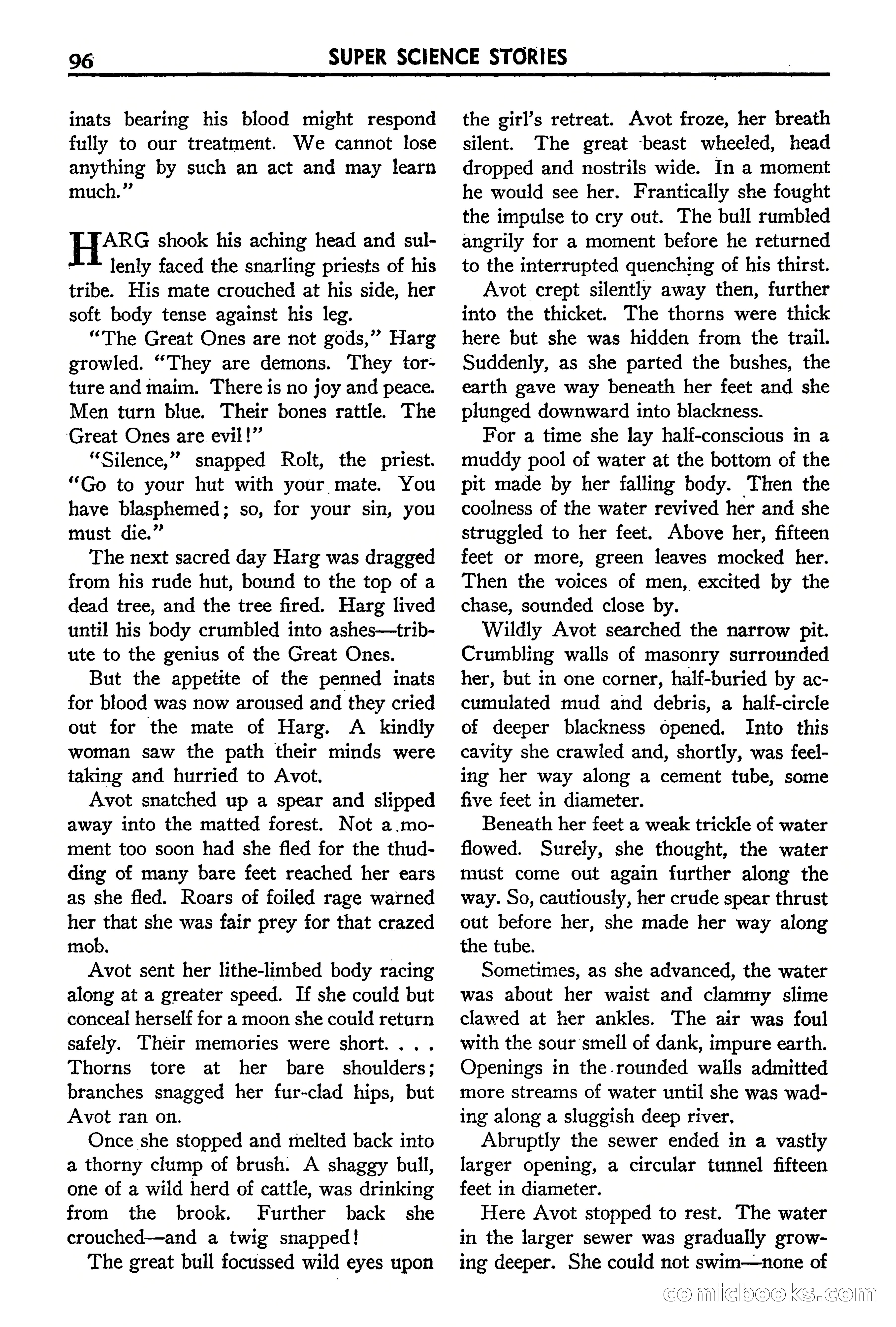 Super Science Stories, September 1940 — page 97 of 132