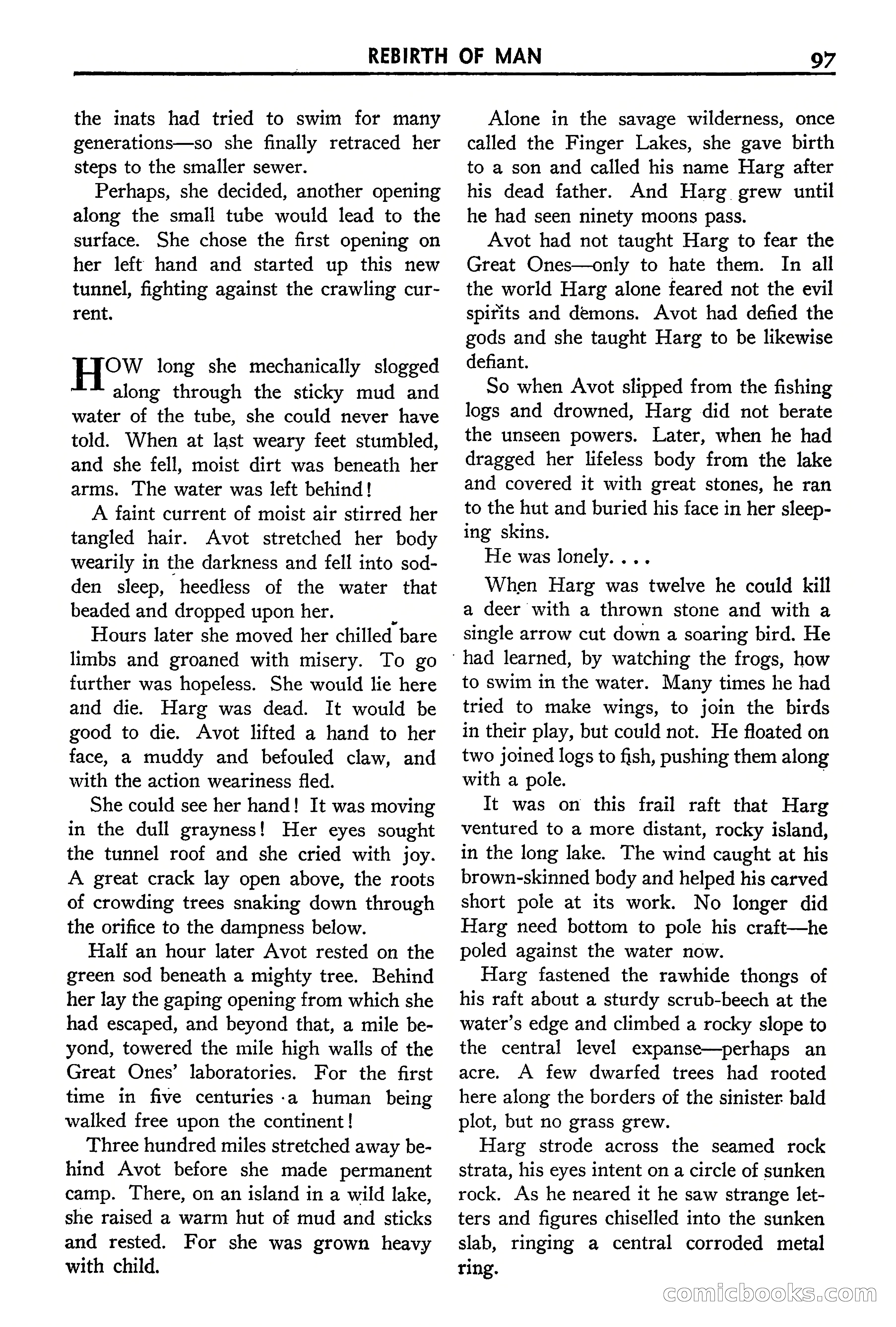 Super Science Stories, September 1940 — page 98 of 132
