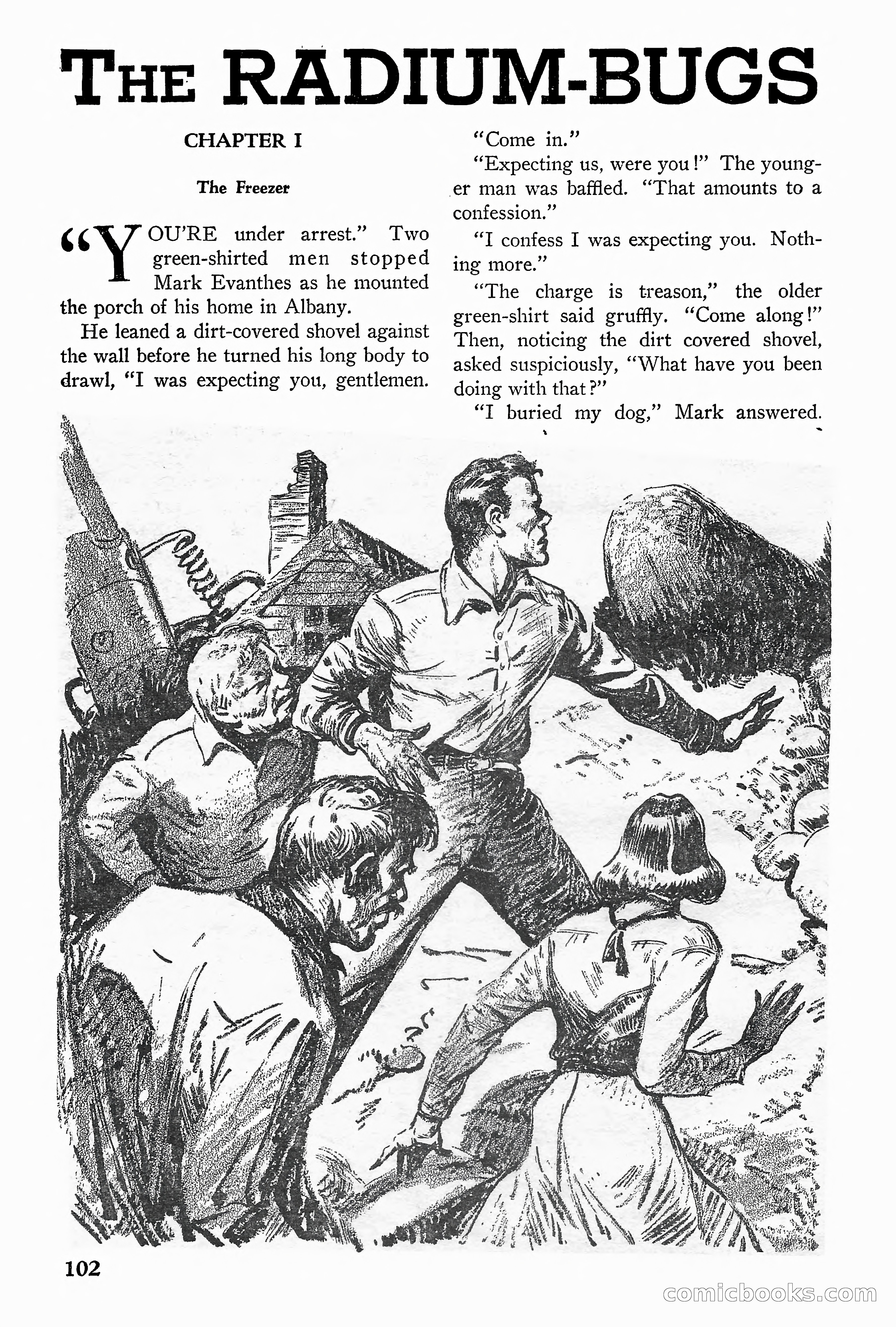 Super Science Stories, September 1940 — page 103 of 132