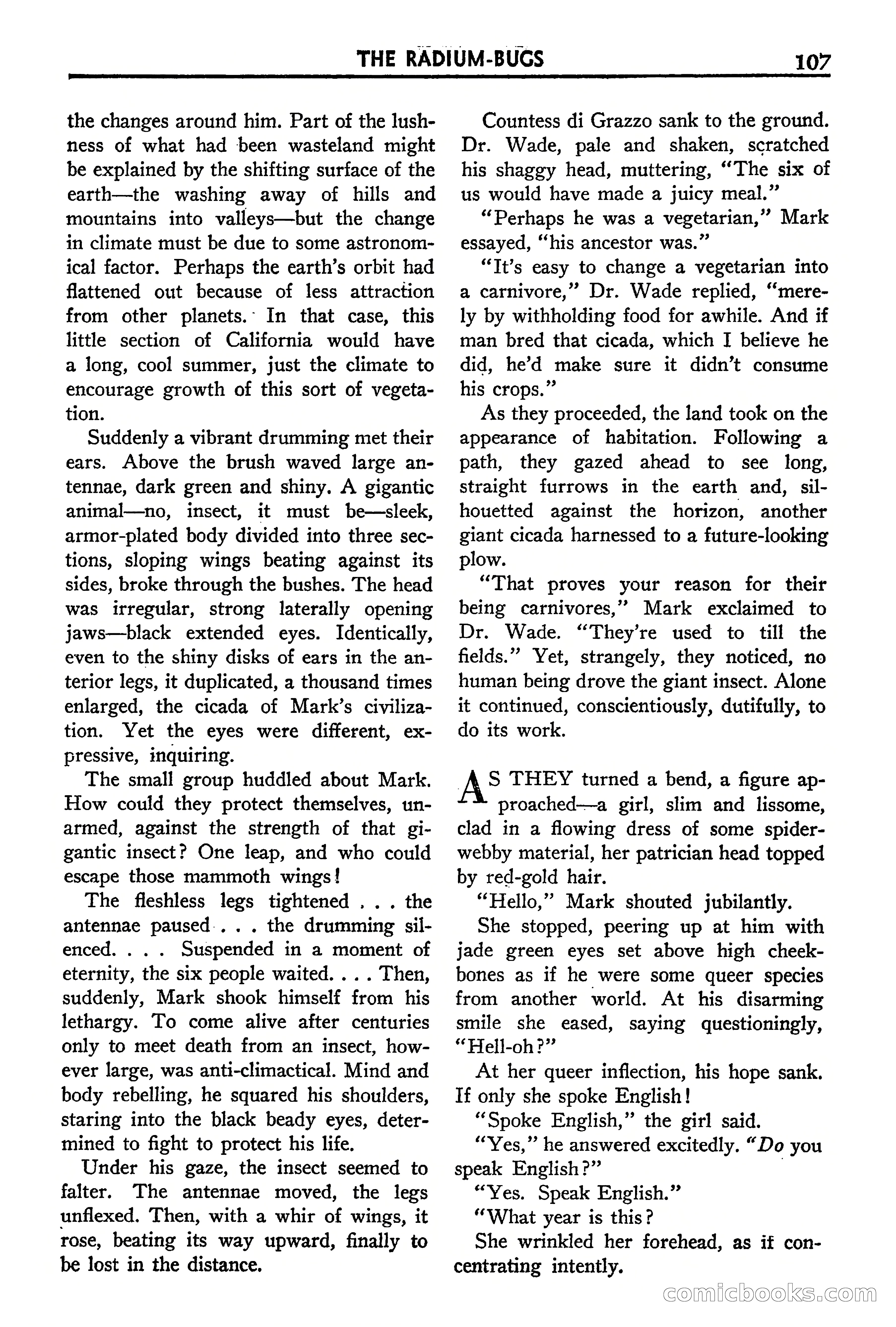 Super Science Stories, September 1940 — page 108 of 132