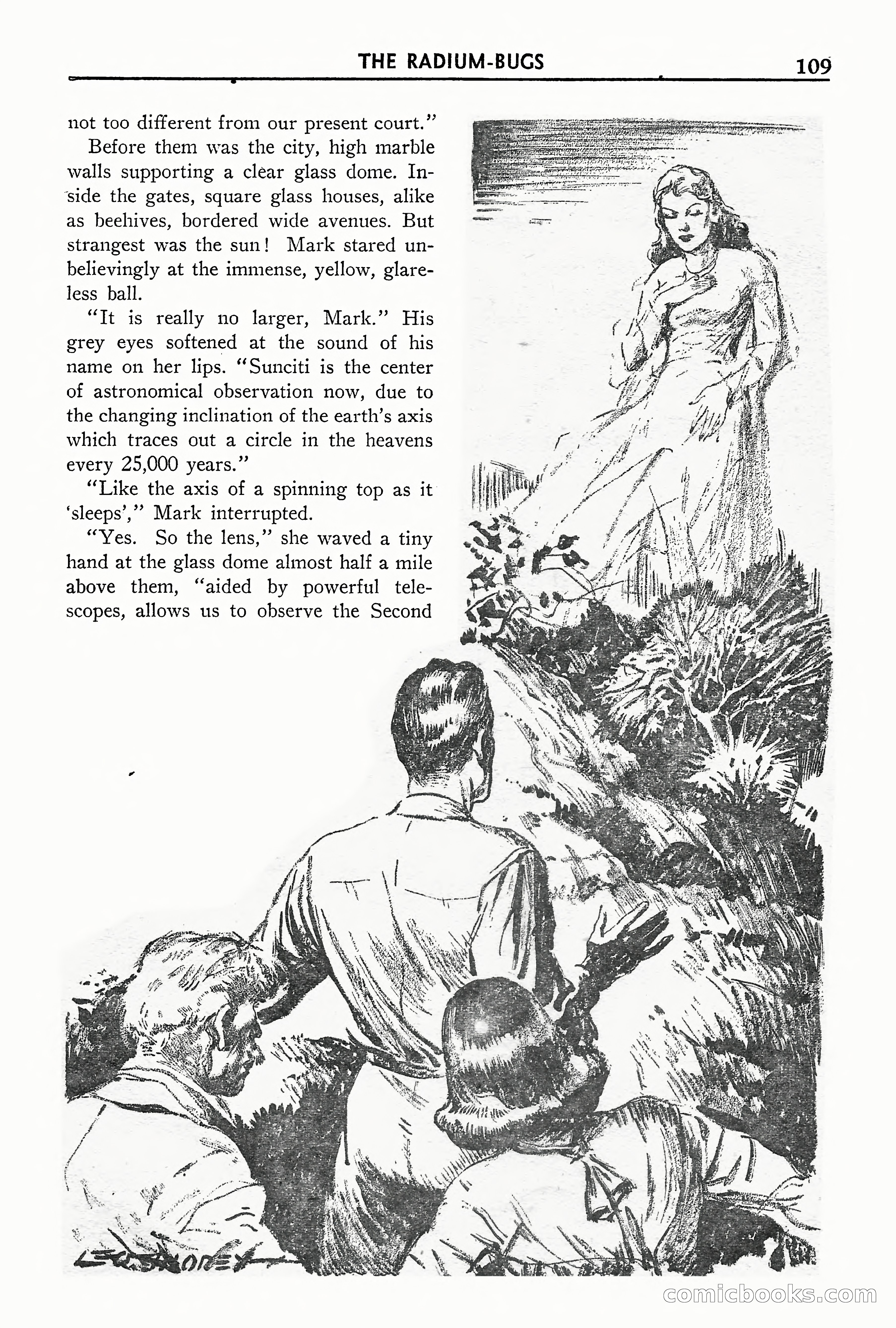 Super Science Stories, September 1940 — page 110 of 132