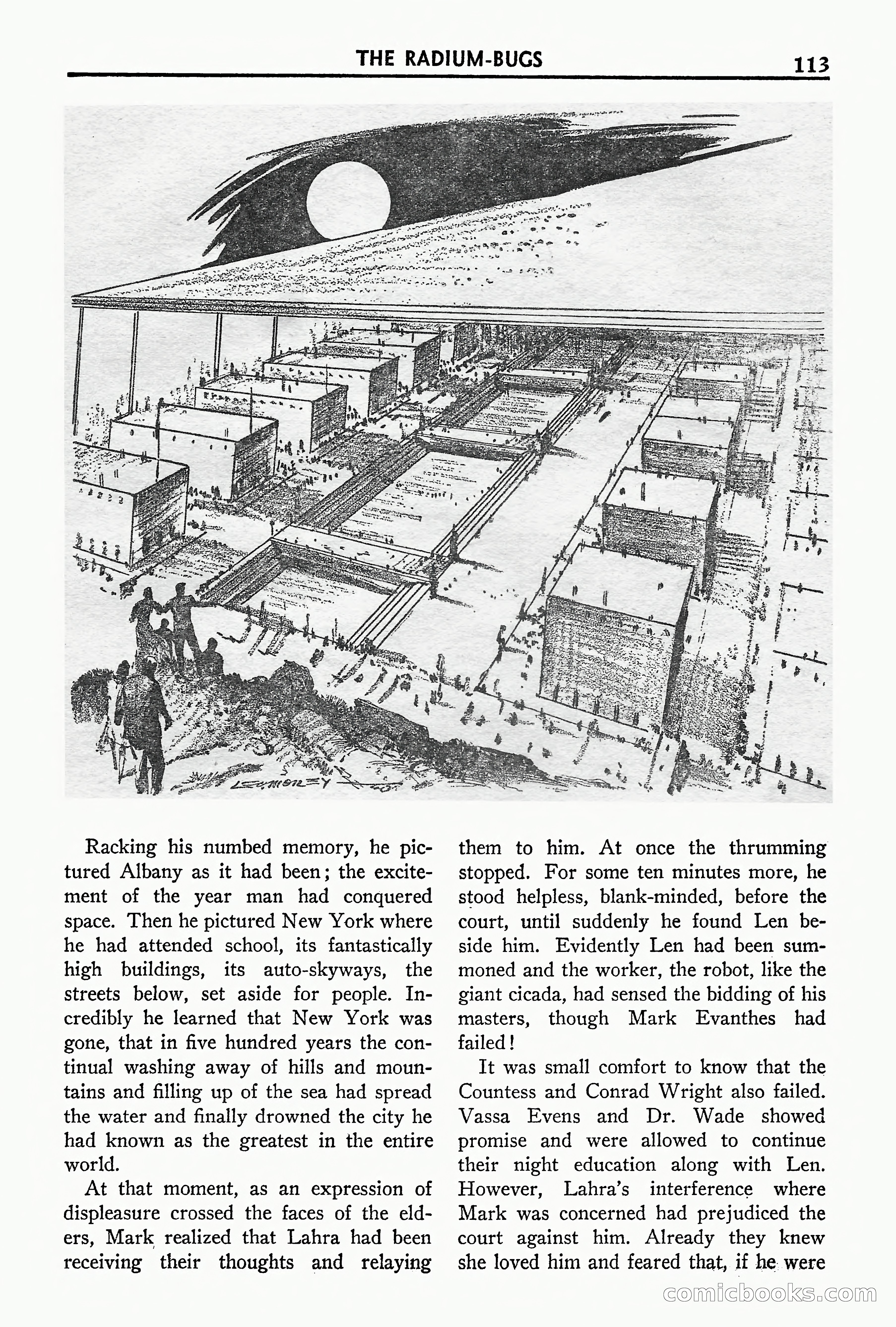 Super Science Stories, September 1940 — page 114 of 132