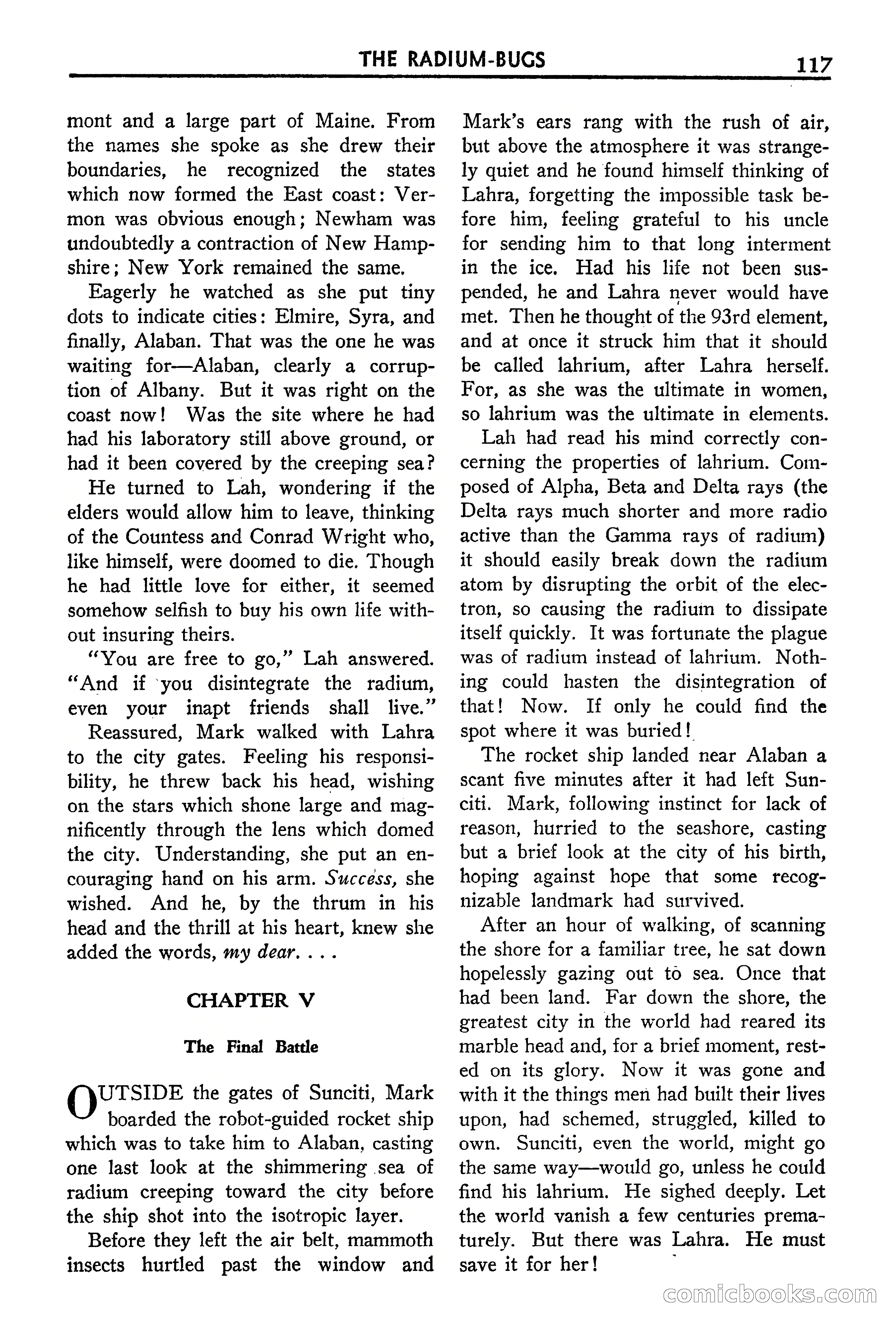 Super Science Stories, September 1940 — page 118 of 132