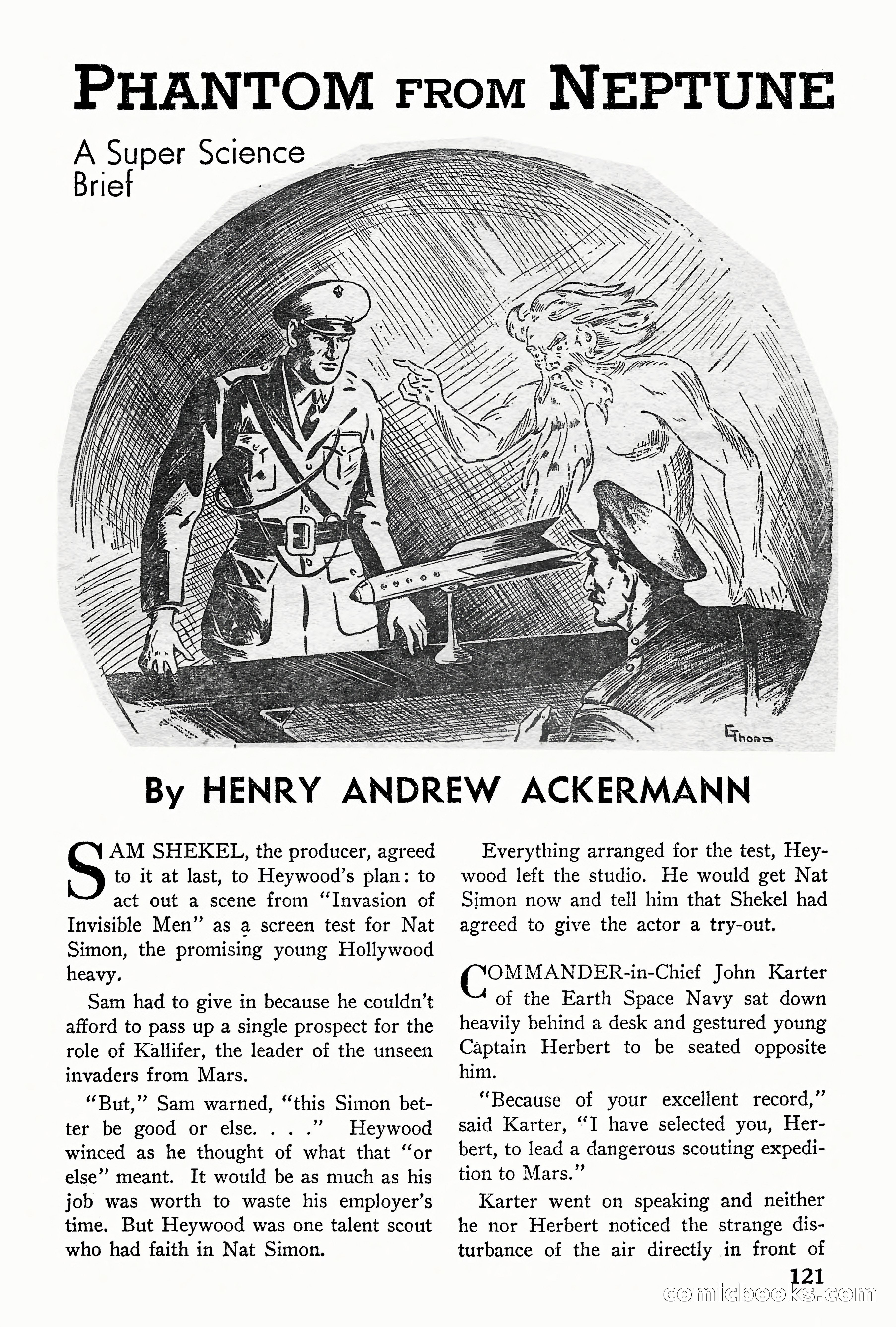 Super Science Stories, September 1940 — page 122 of 132