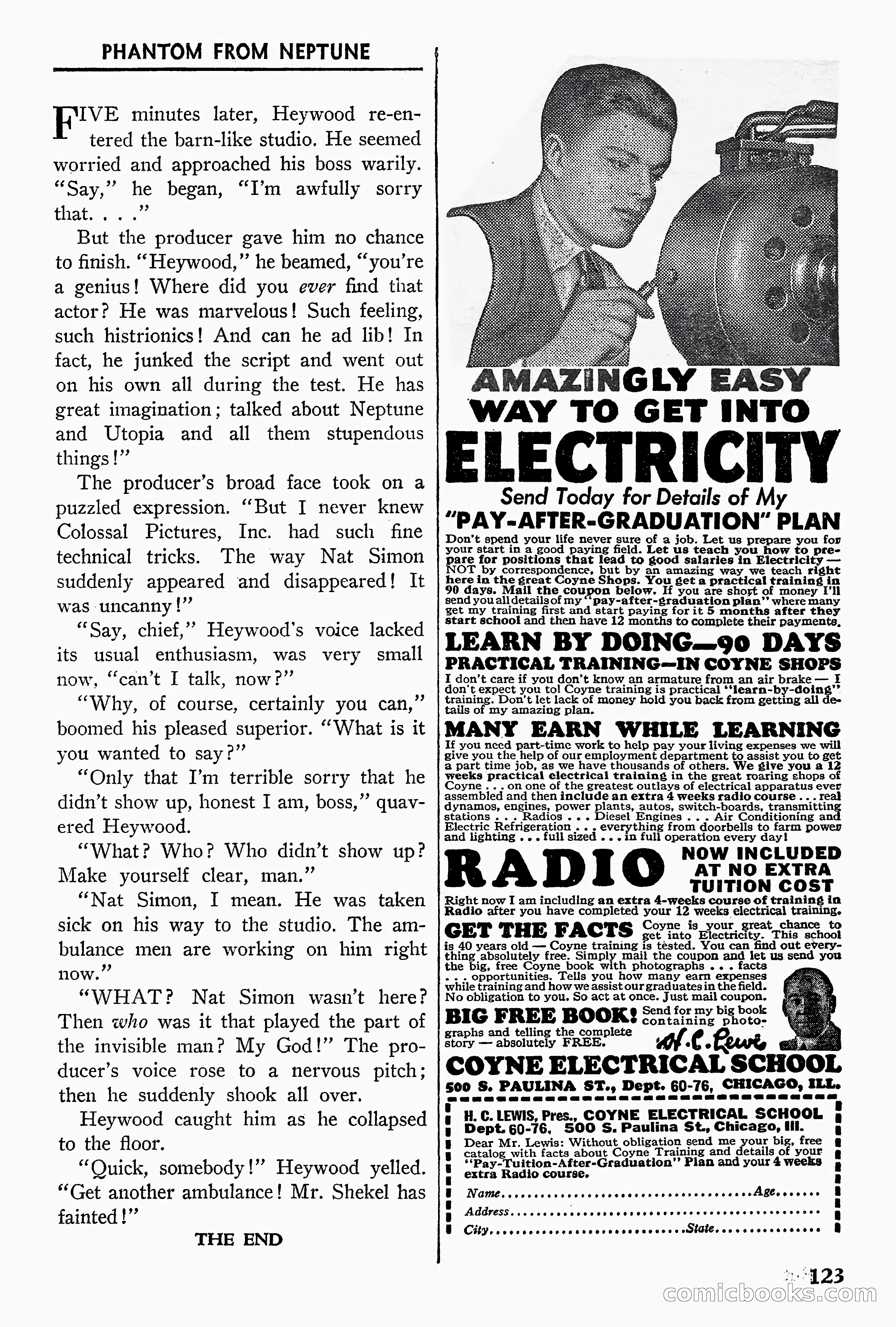Super Science Stories, September 1940 — page 124 of 132