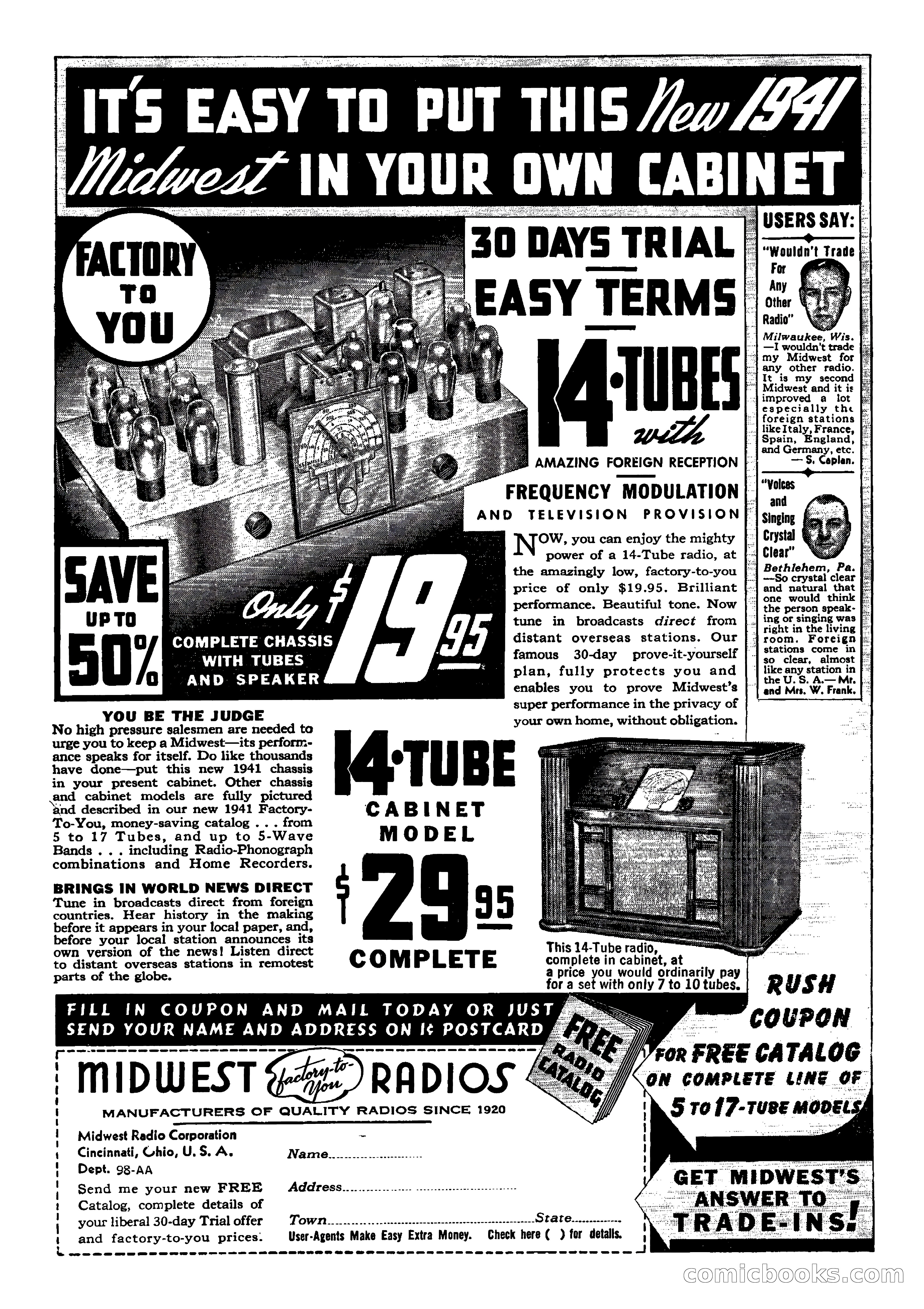Super Science Stories, September 1940 — page 130 of 132
