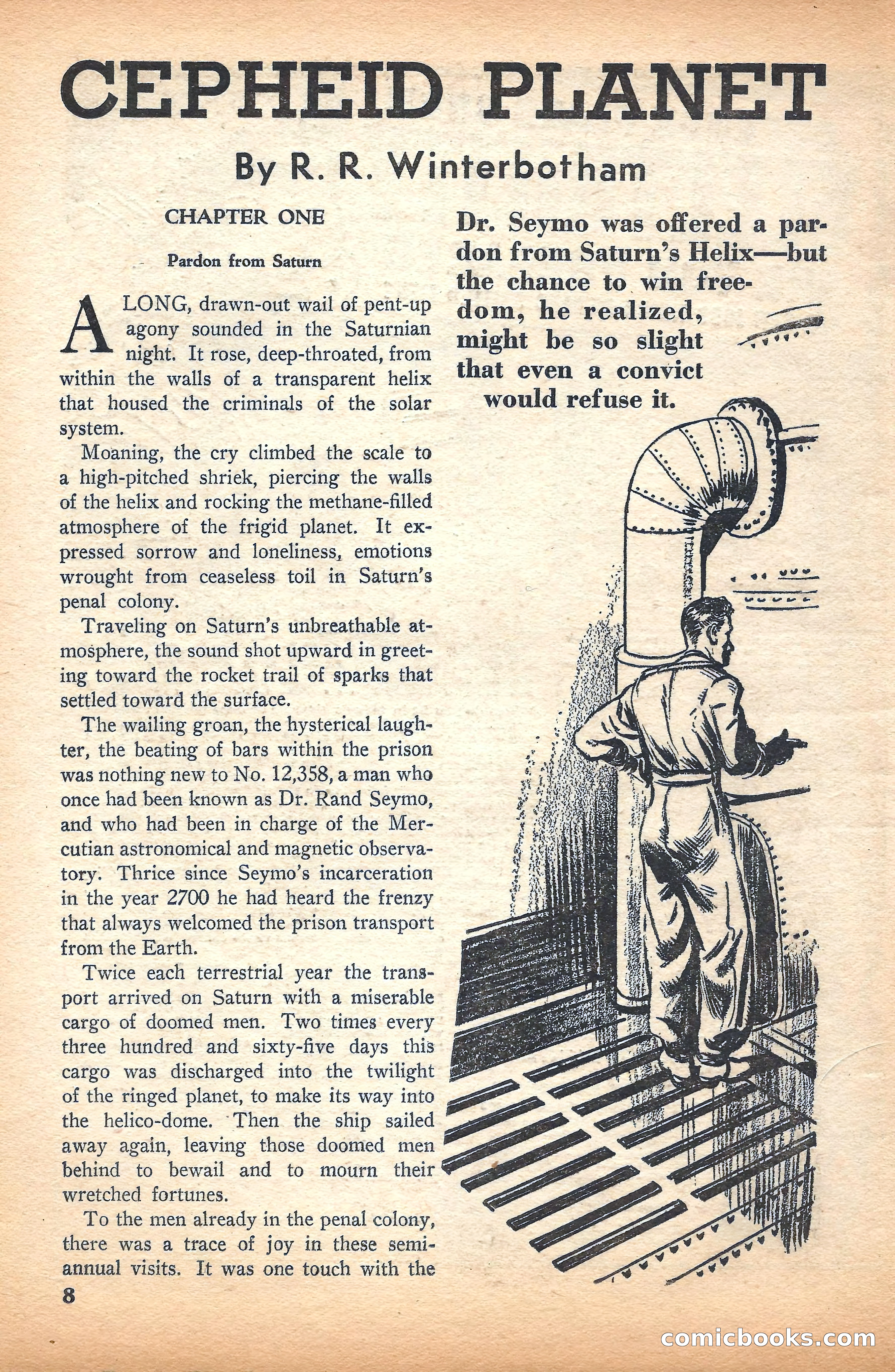 Super Science Stories, November 1940 — page 10 of 132
