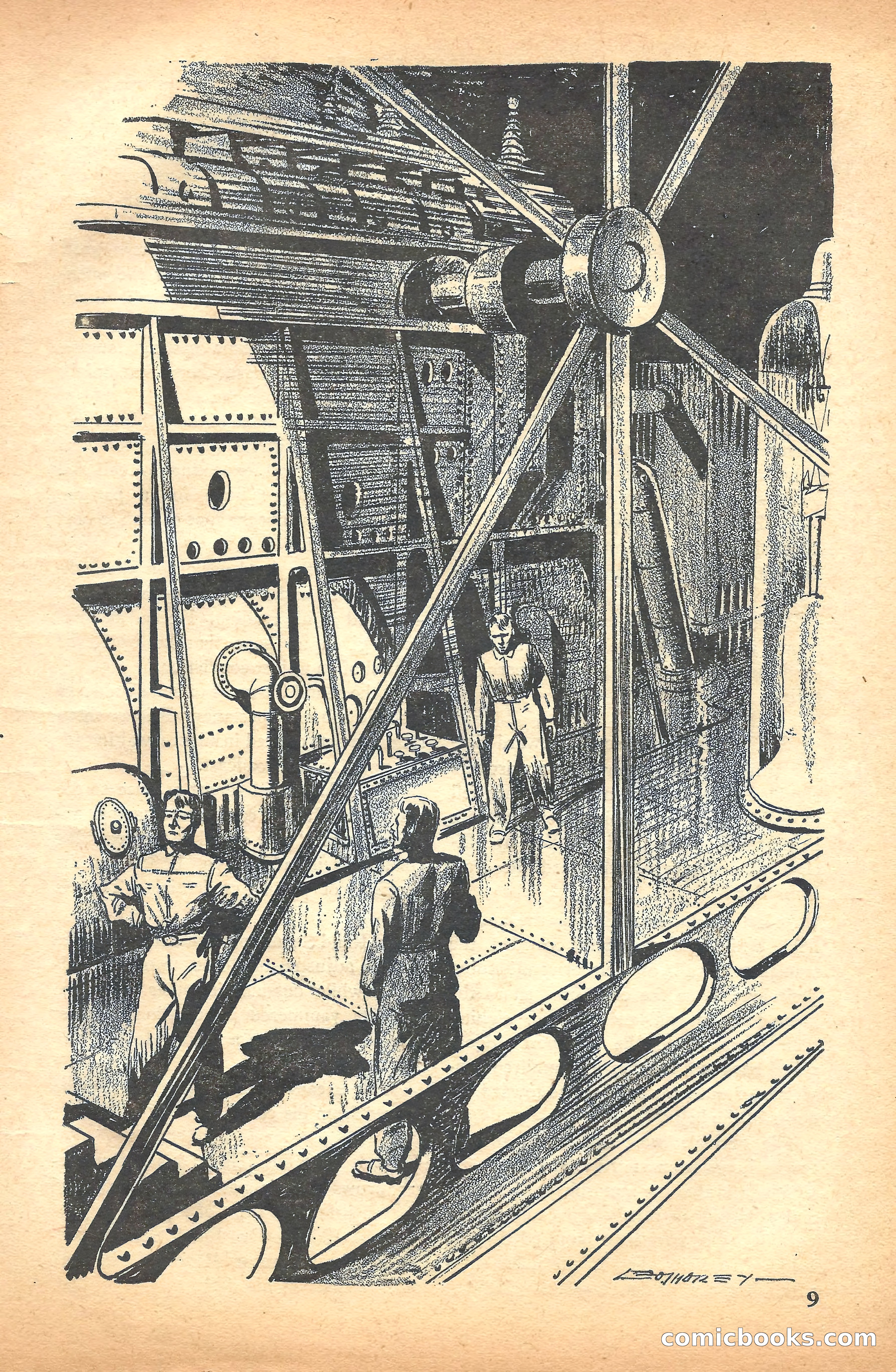 Super Science Stories, November 1940 — page 11 of 132