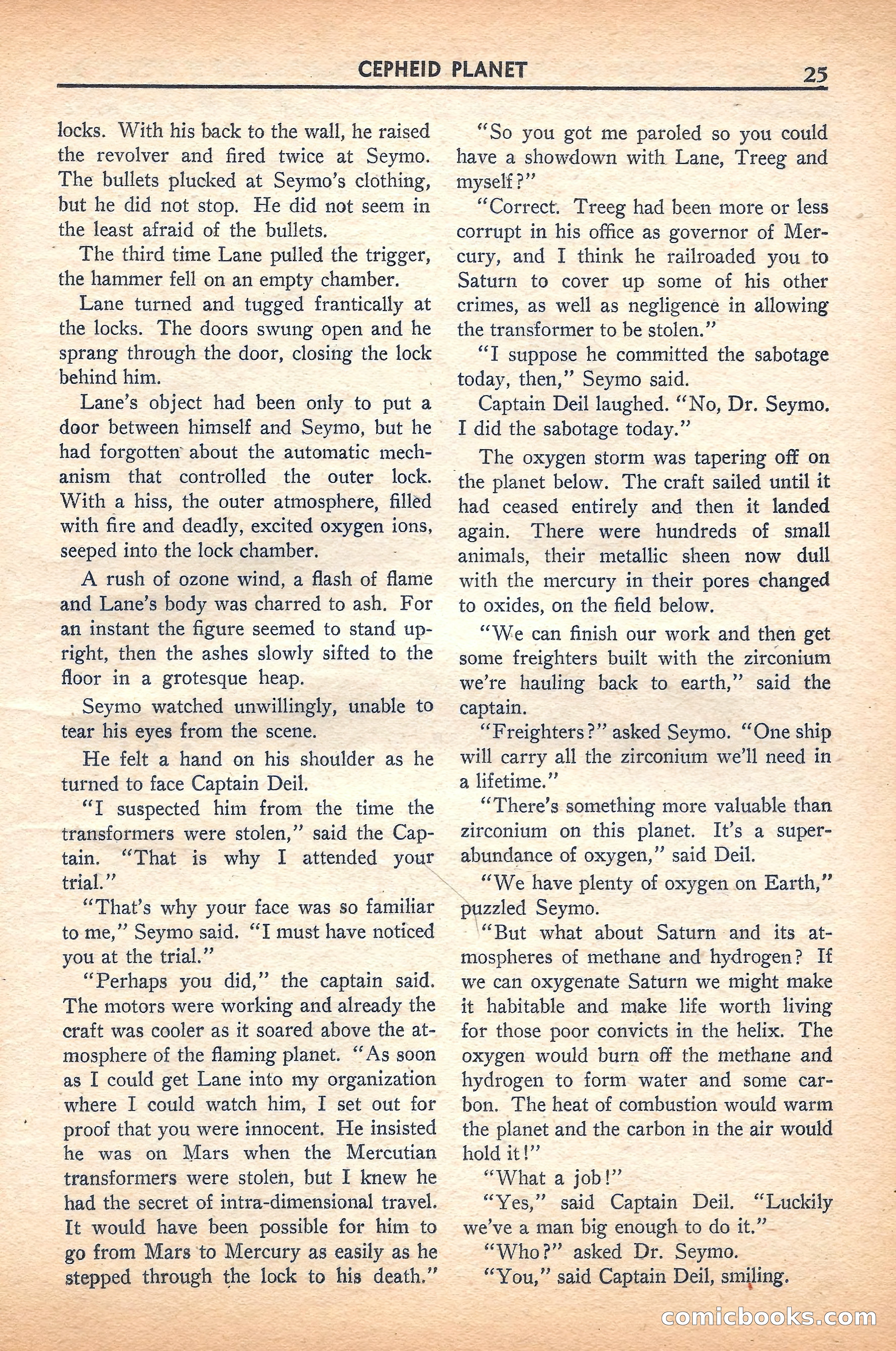 Super Science Stories, November 1940 — page 27 of 132