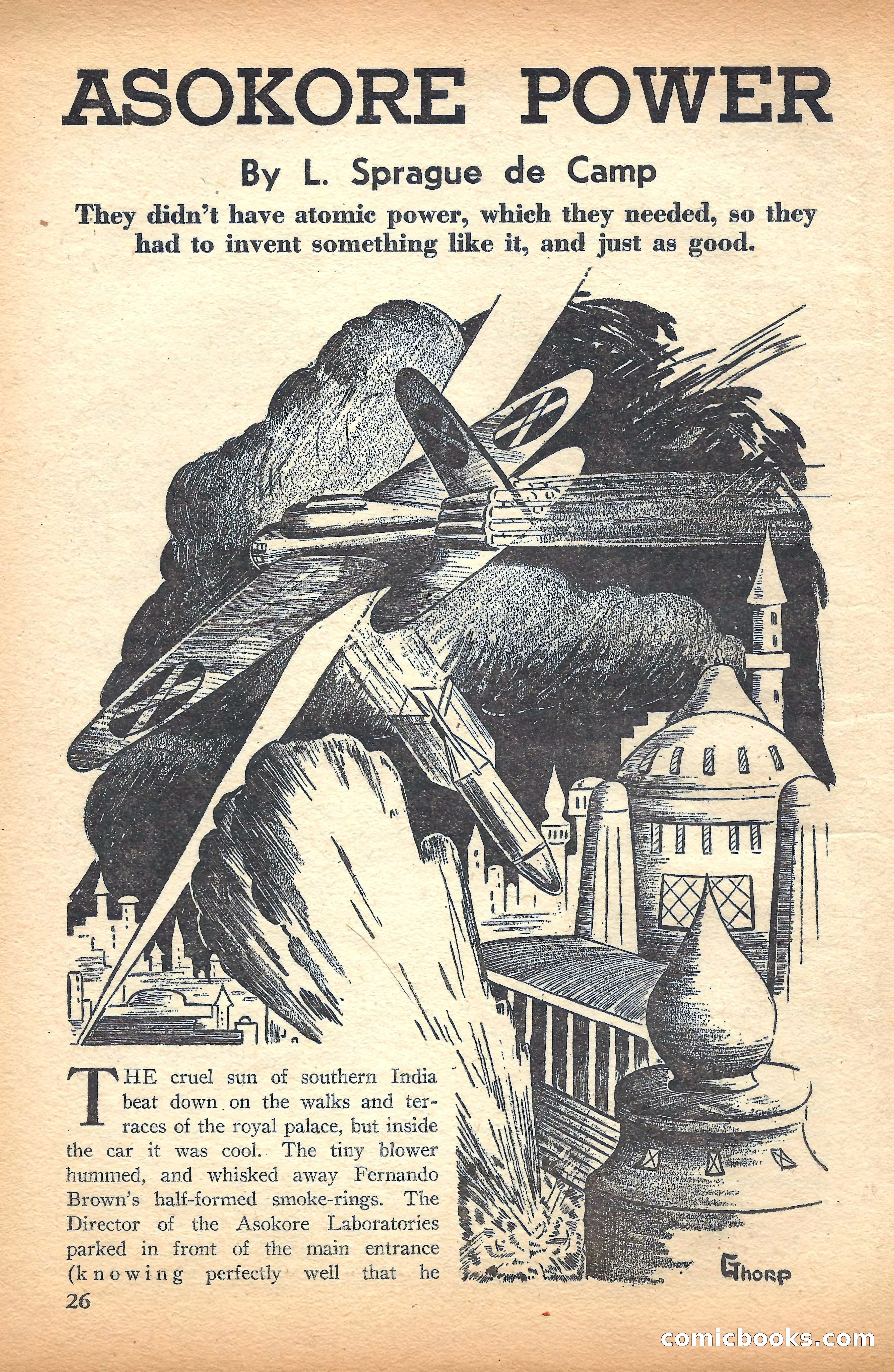 Super Science Stories, November 1940 — page 28 of 132