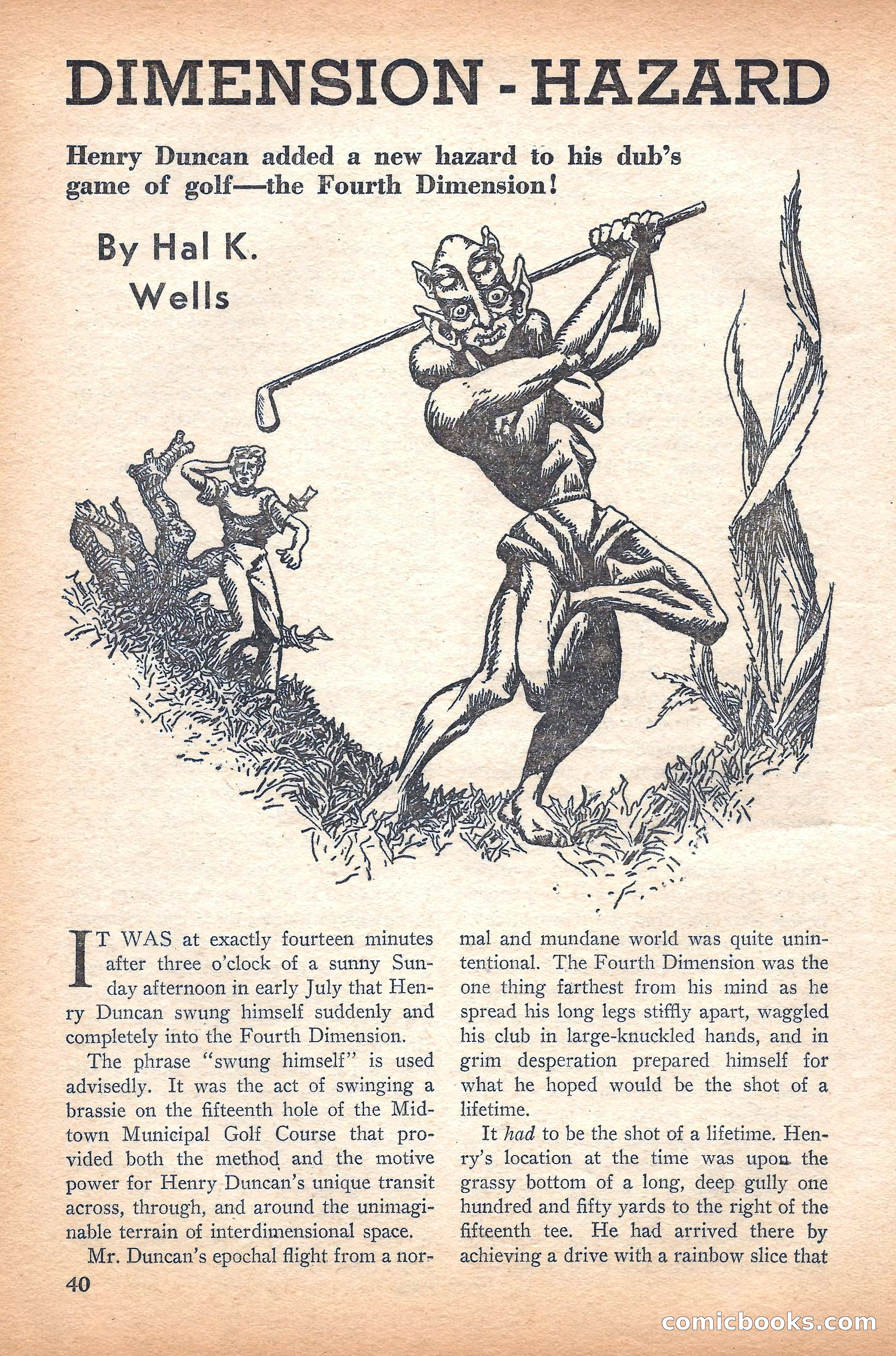 Super Science Stories, November 1940 — page 42 of 132