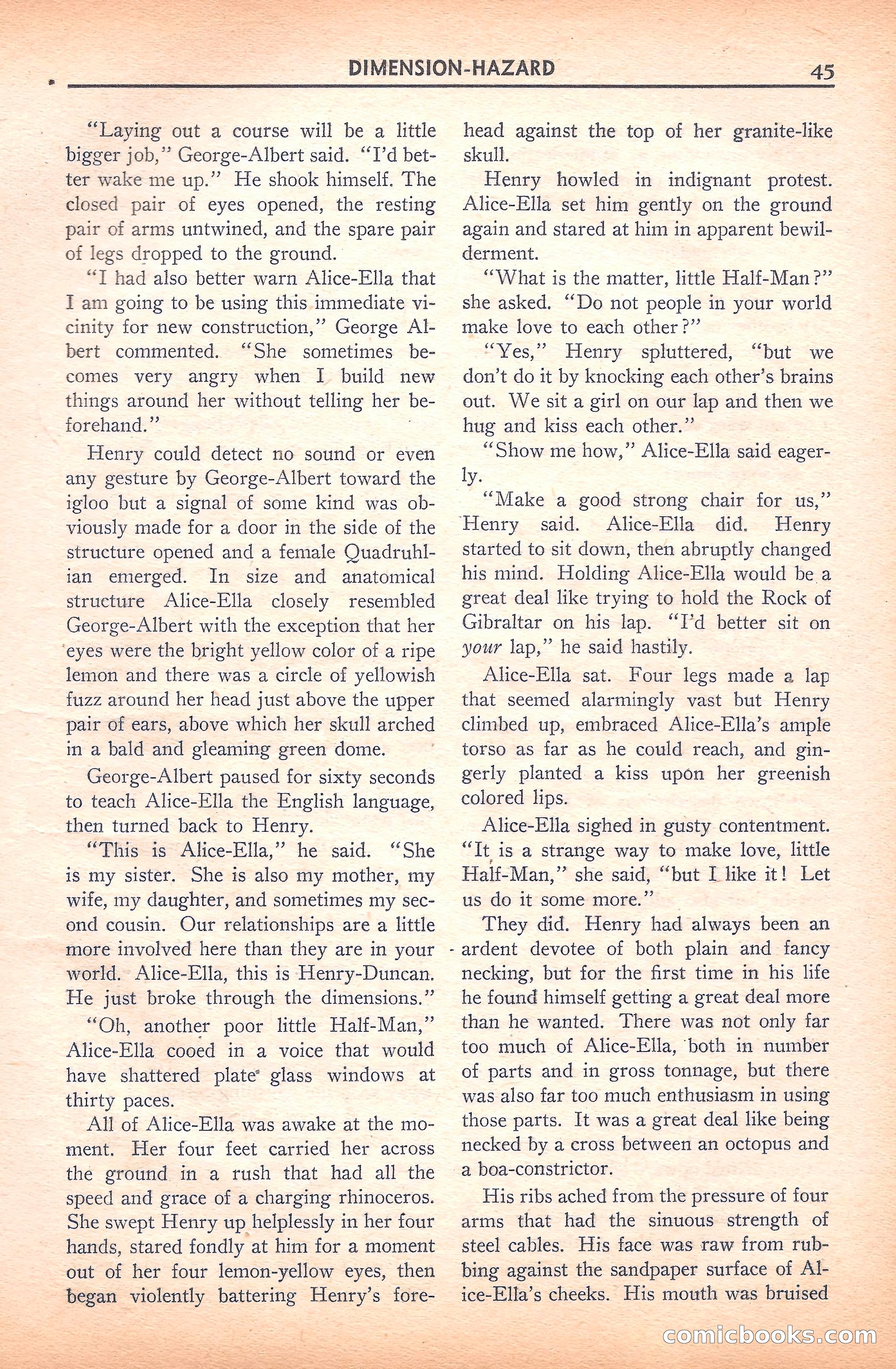 Super Science Stories, November 1940 — page 47 of 132