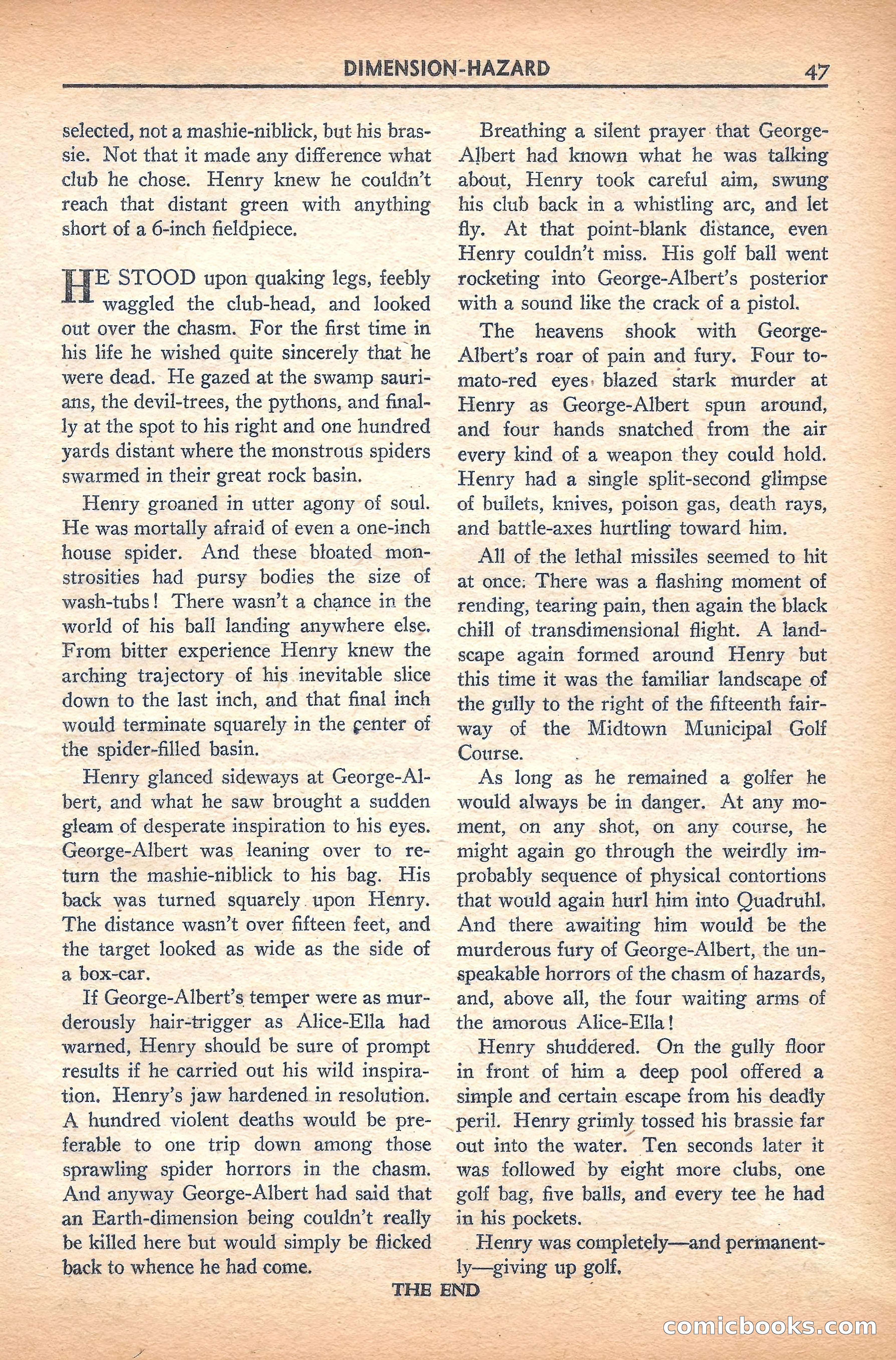 Super Science Stories, November 1940 — page 49 of 132