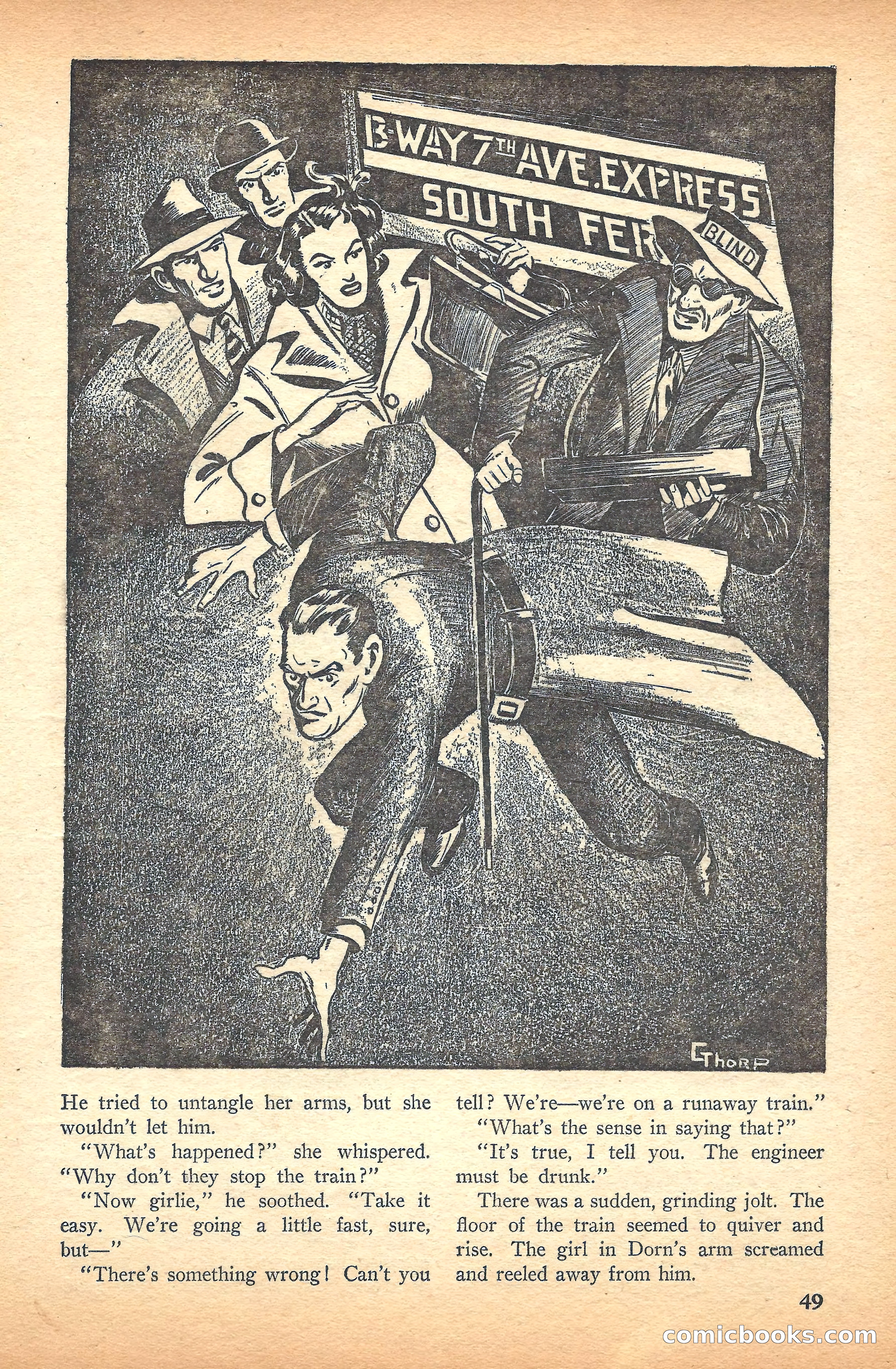 Super Science Stories, November 1940 — page 51 of 132