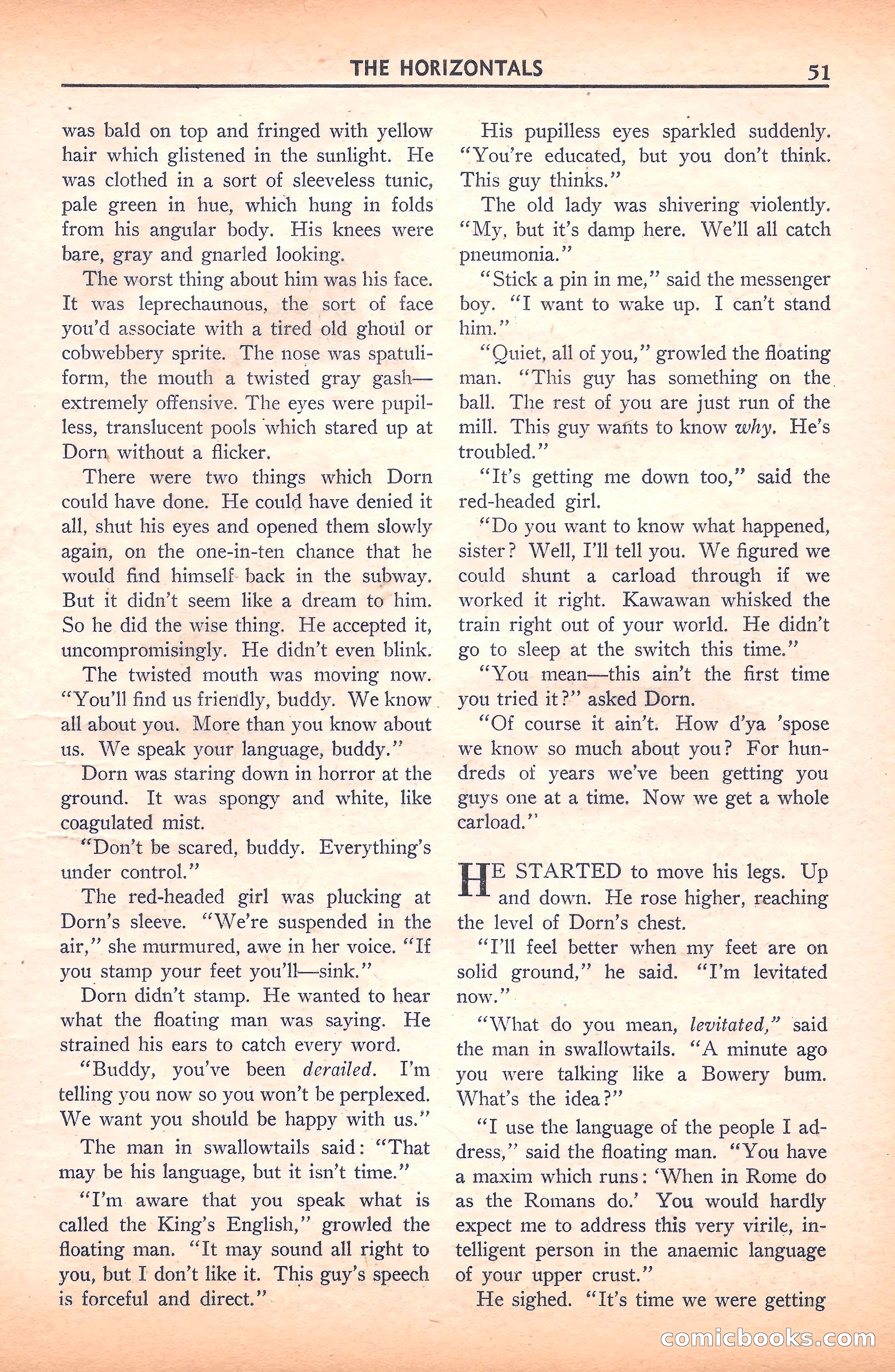 Super Science Stories, November 1940 — page 53 of 132