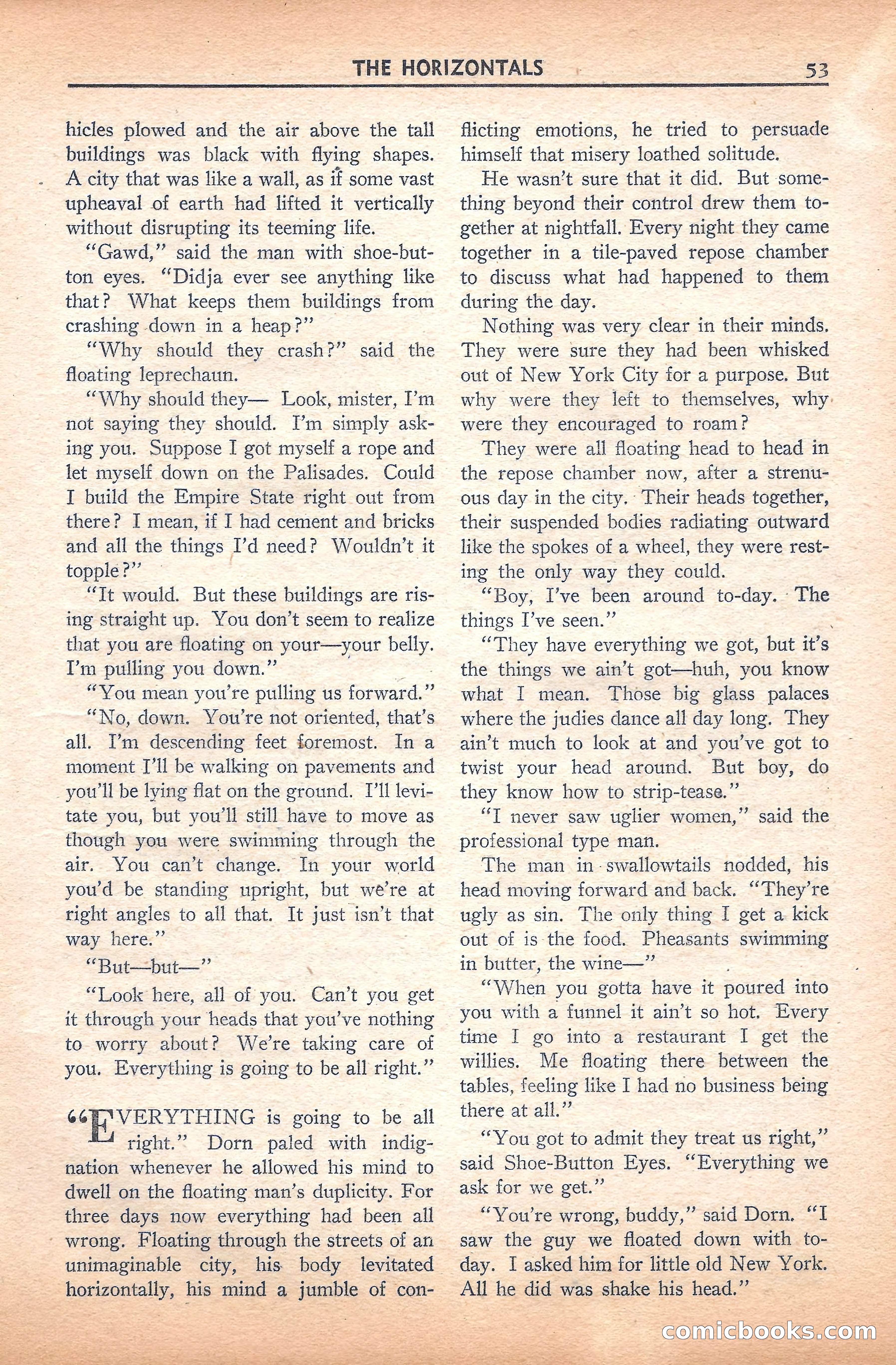 Super Science Stories, November 1940 — page 55 of 132