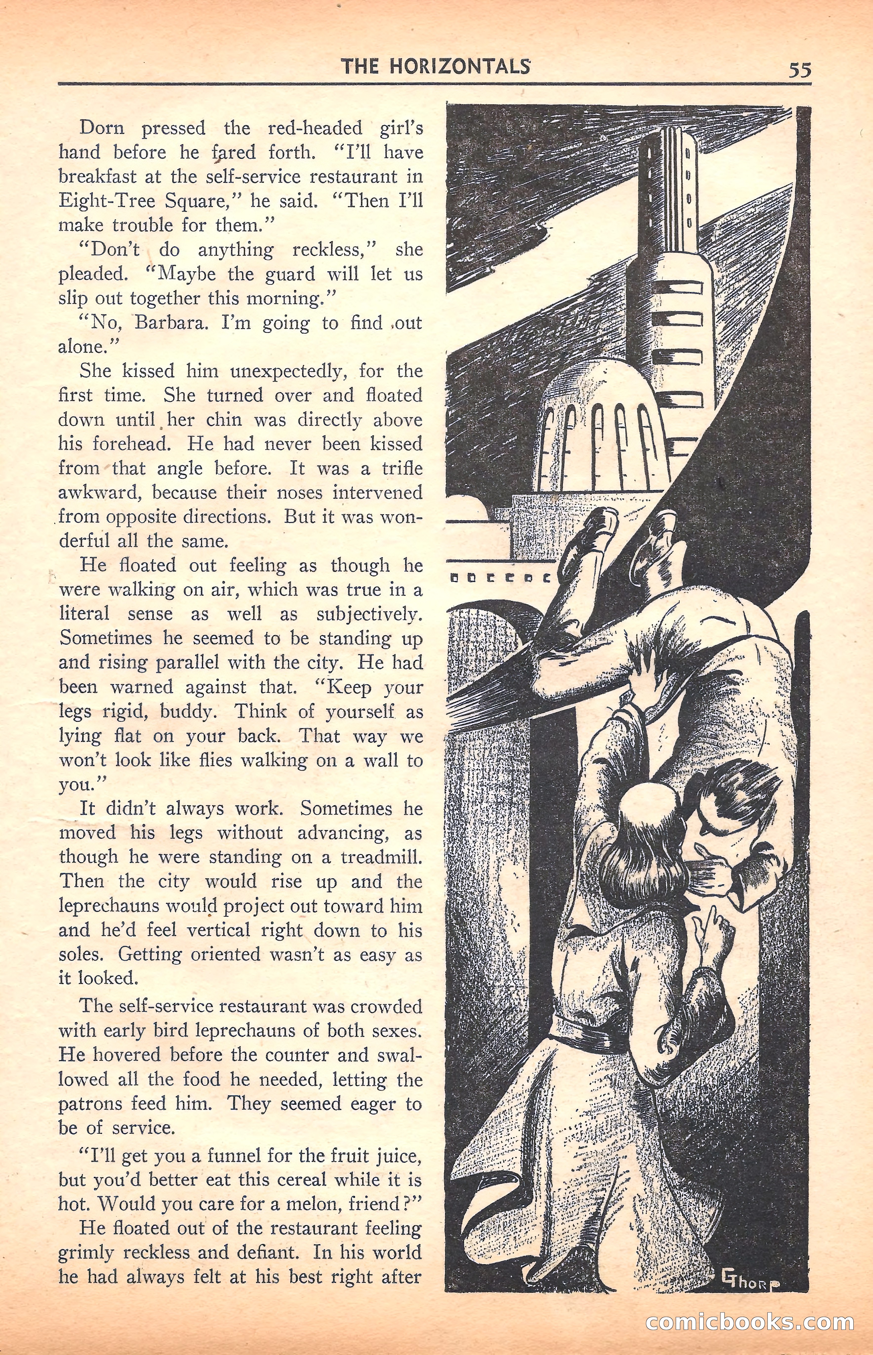 Super Science Stories, November 1940 — page 57 of 132