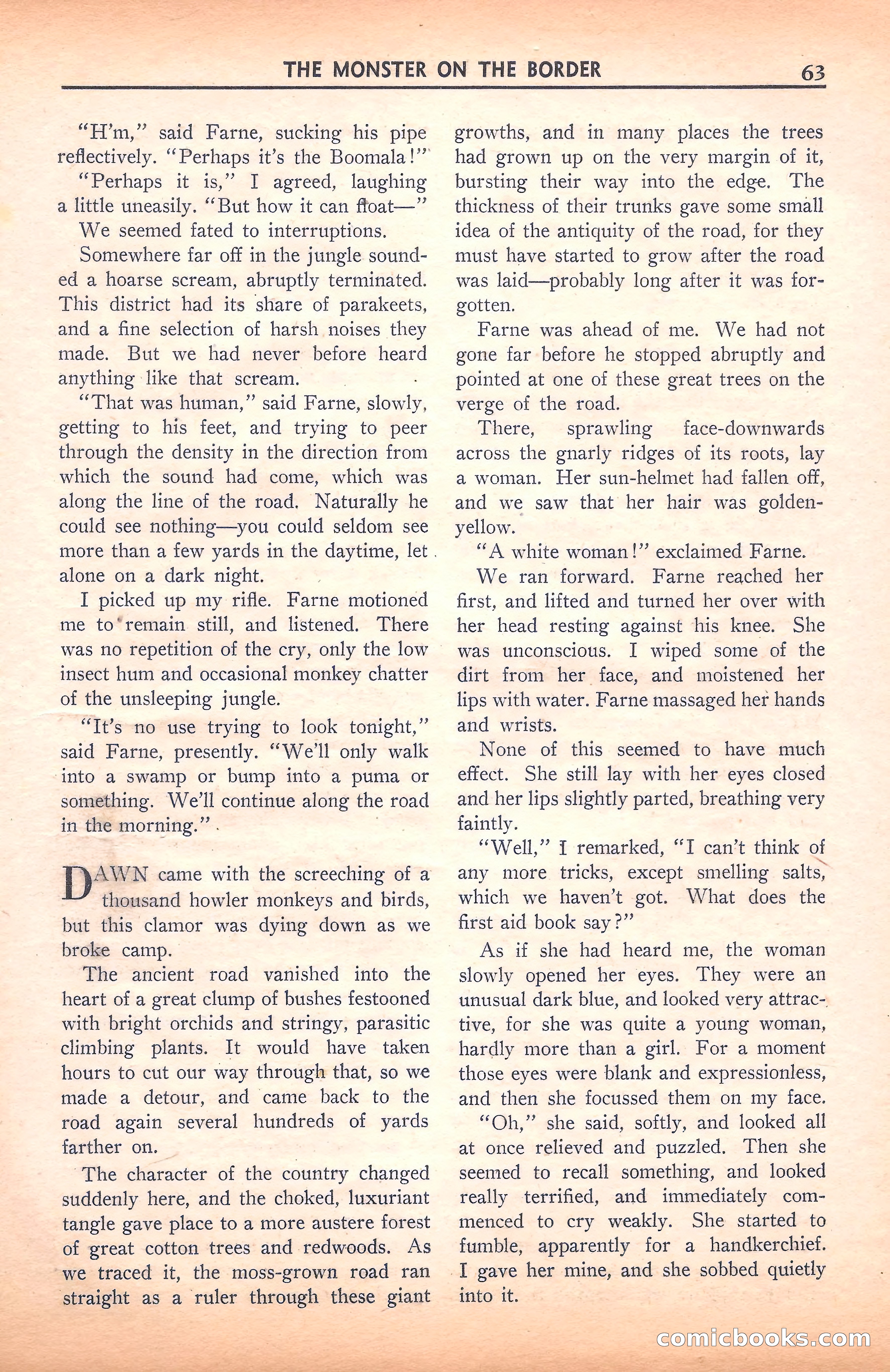 Super Science Stories, November 1940 — page 65 of 132