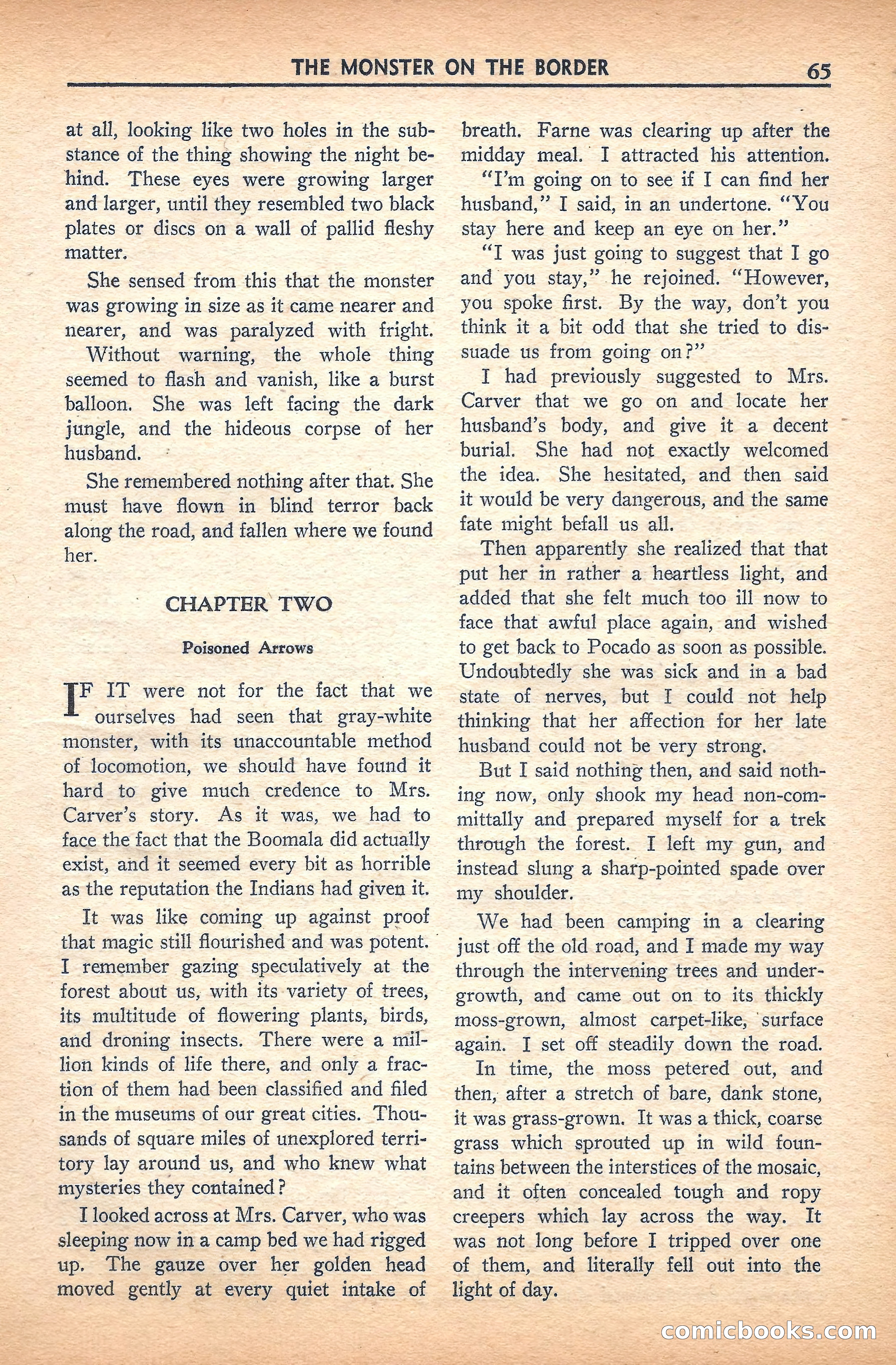 Super Science Stories, November 1940 — page 67 of 132