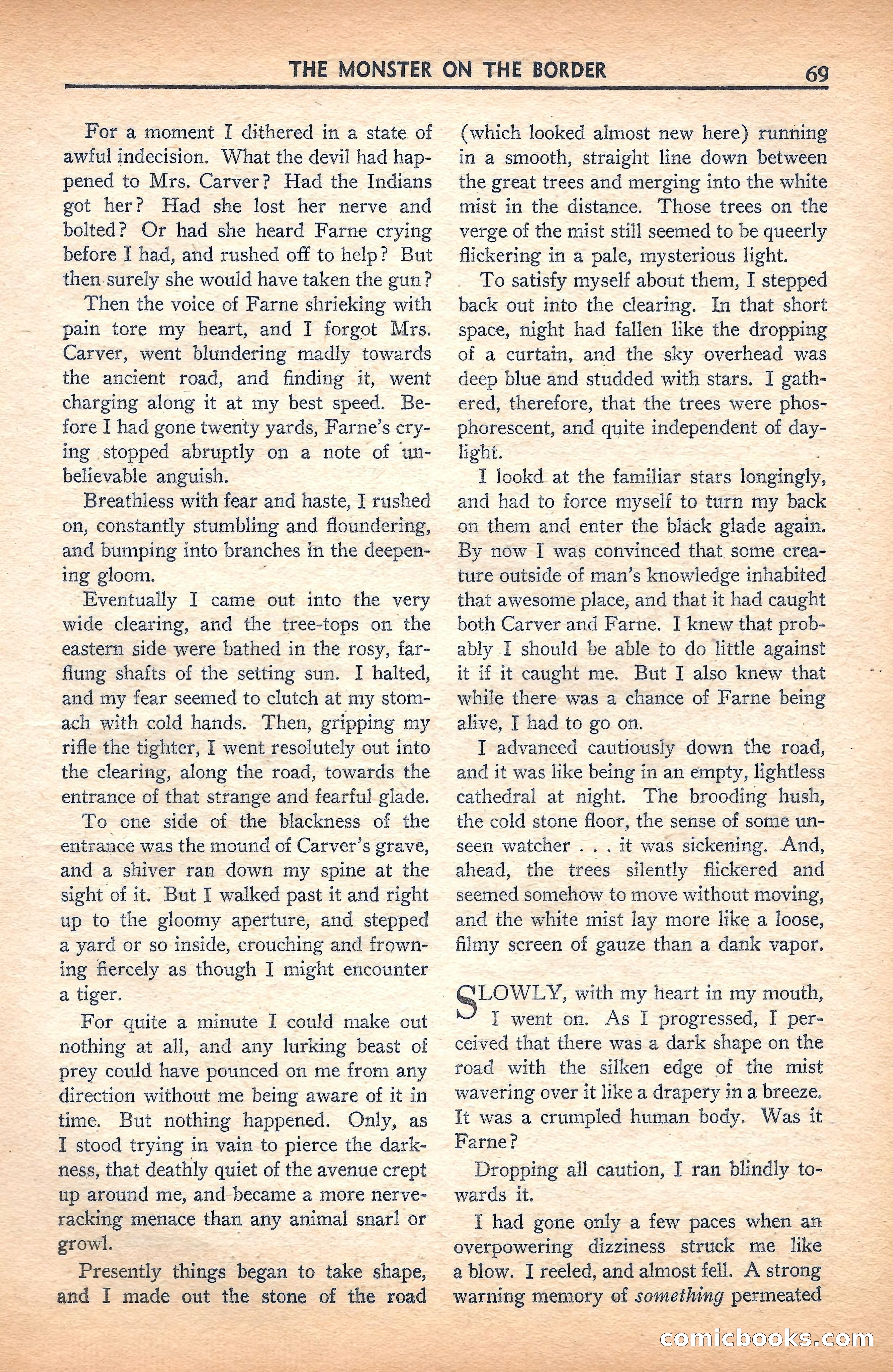 Super Science Stories, November 1940 — page 71 of 132