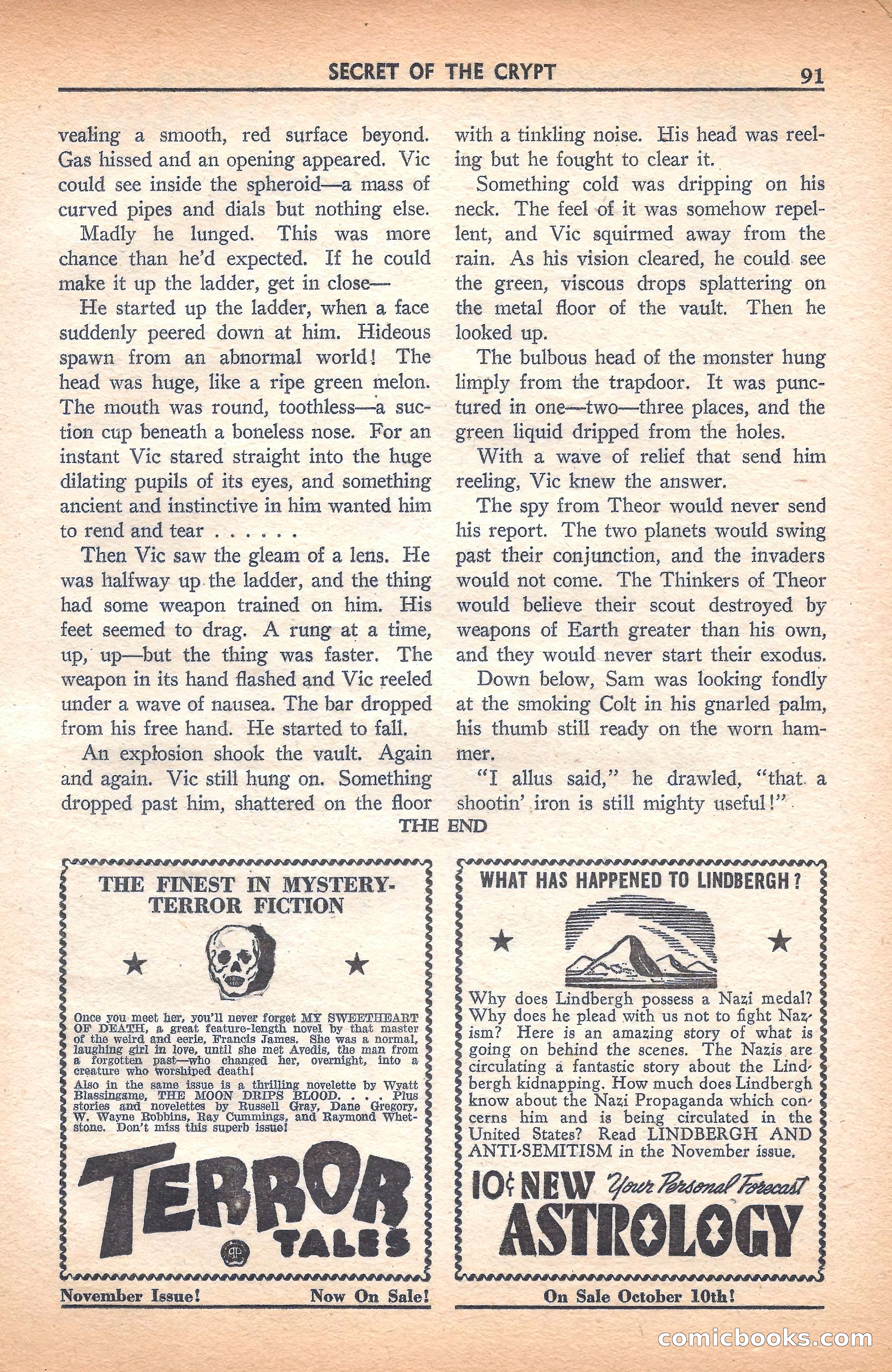 Super Science Stories, November 1940 — page 93 of 132