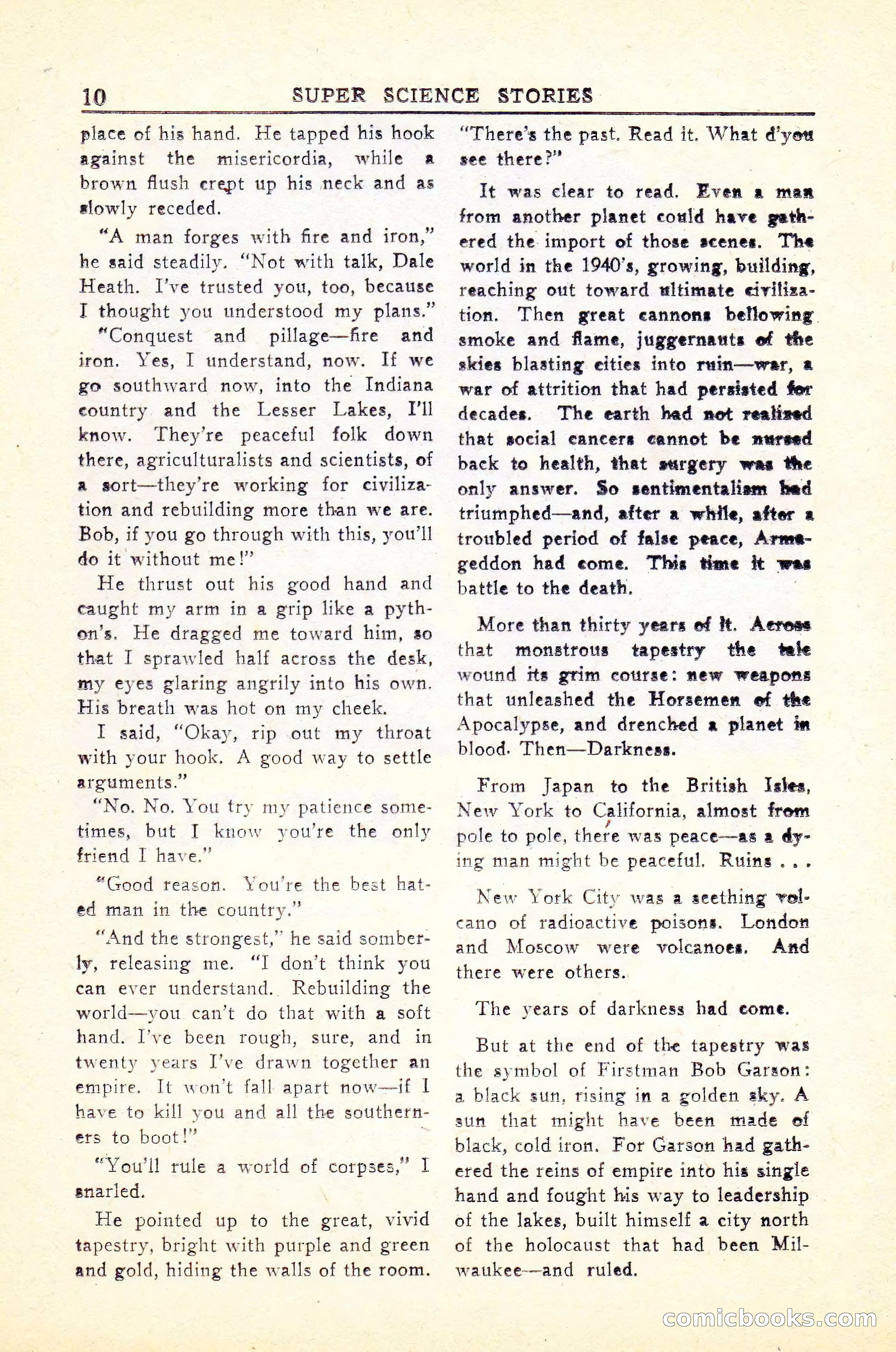 Super Science Stories, Vol. 5, No. 1 — page 11 of 132