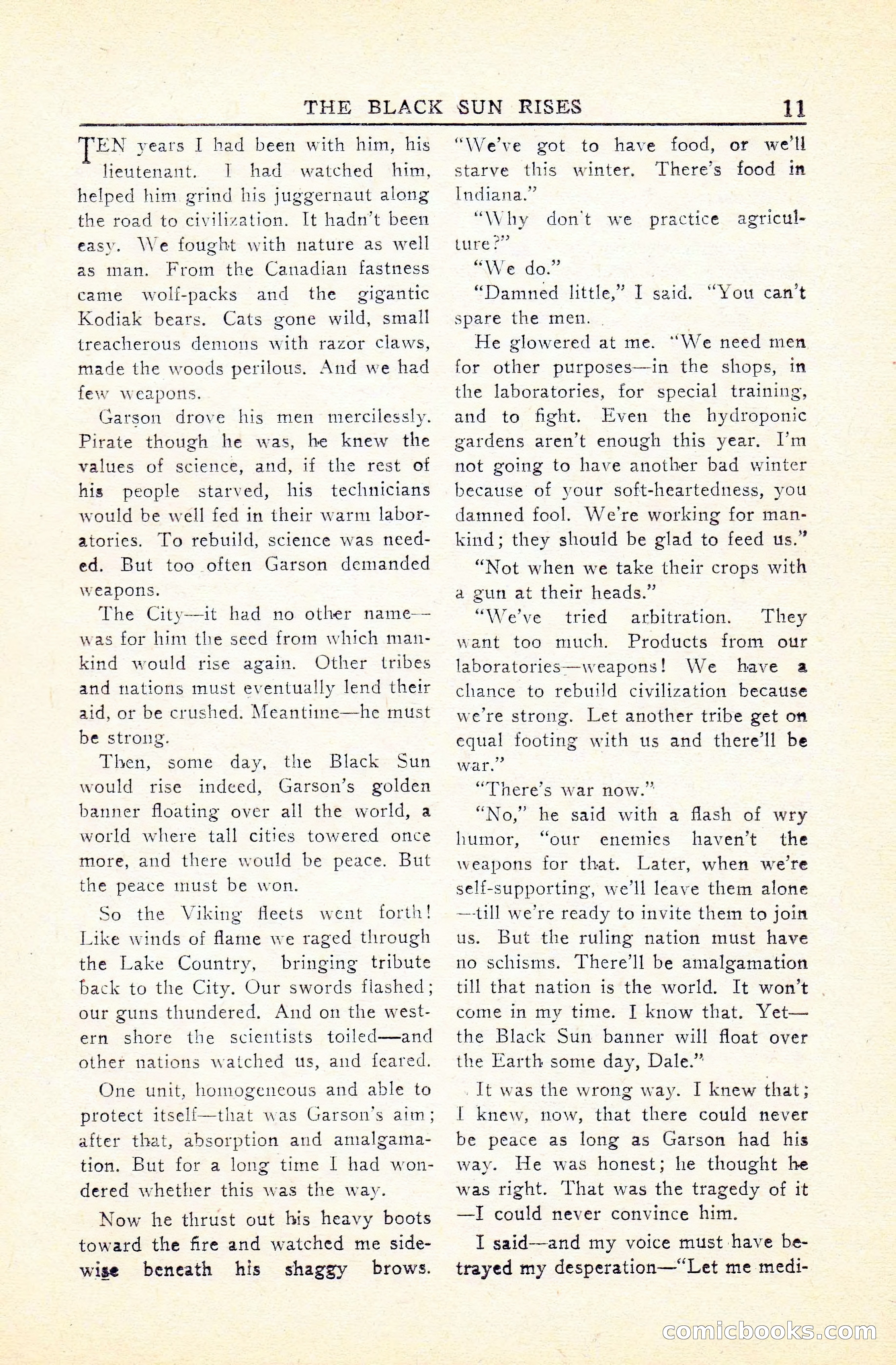 Super Science Stories, Vol. 5, No. 1 — page 12 of 132