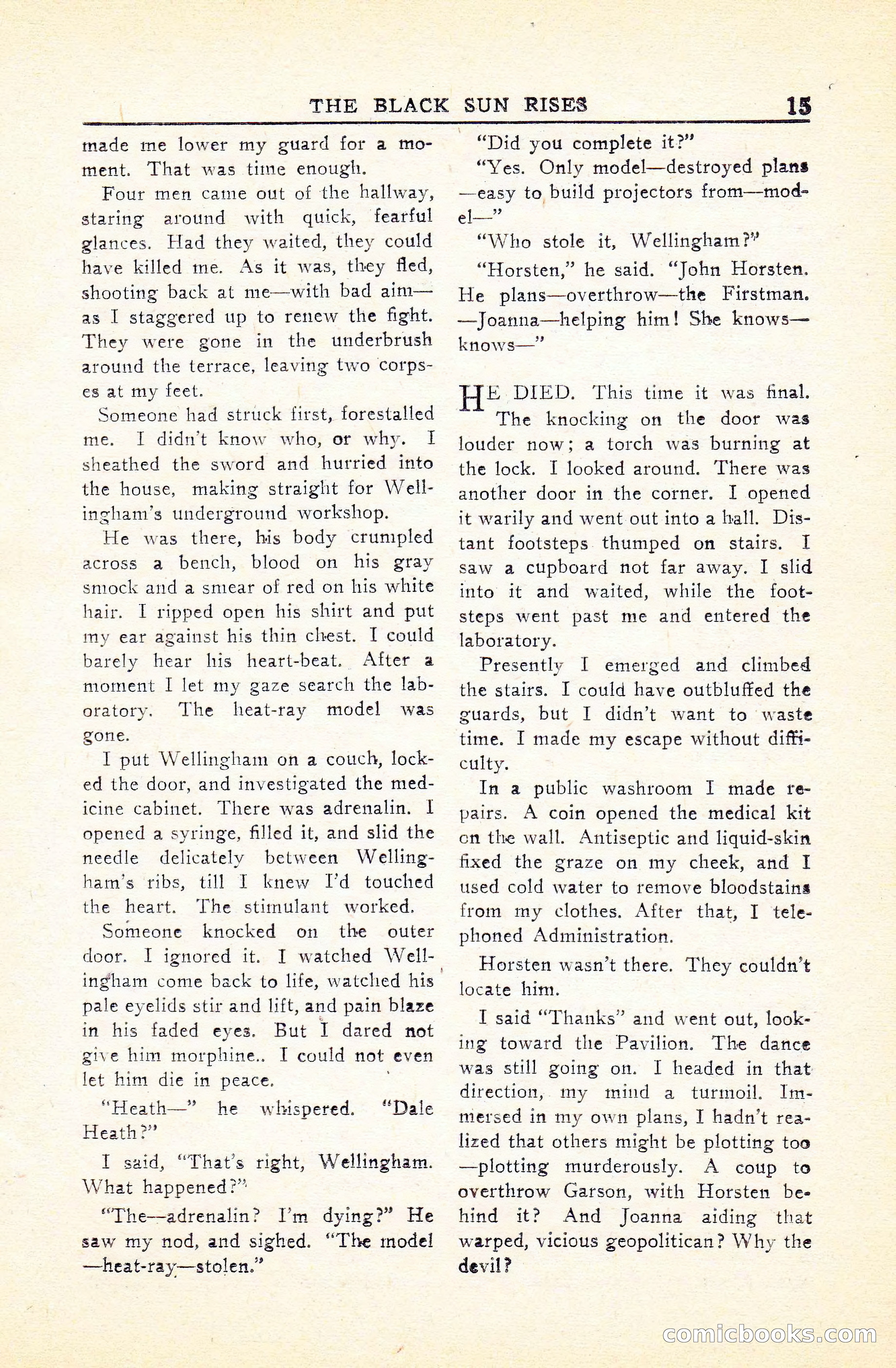 Super Science Stories, Vol. 5, No. 1 — page 16 of 132