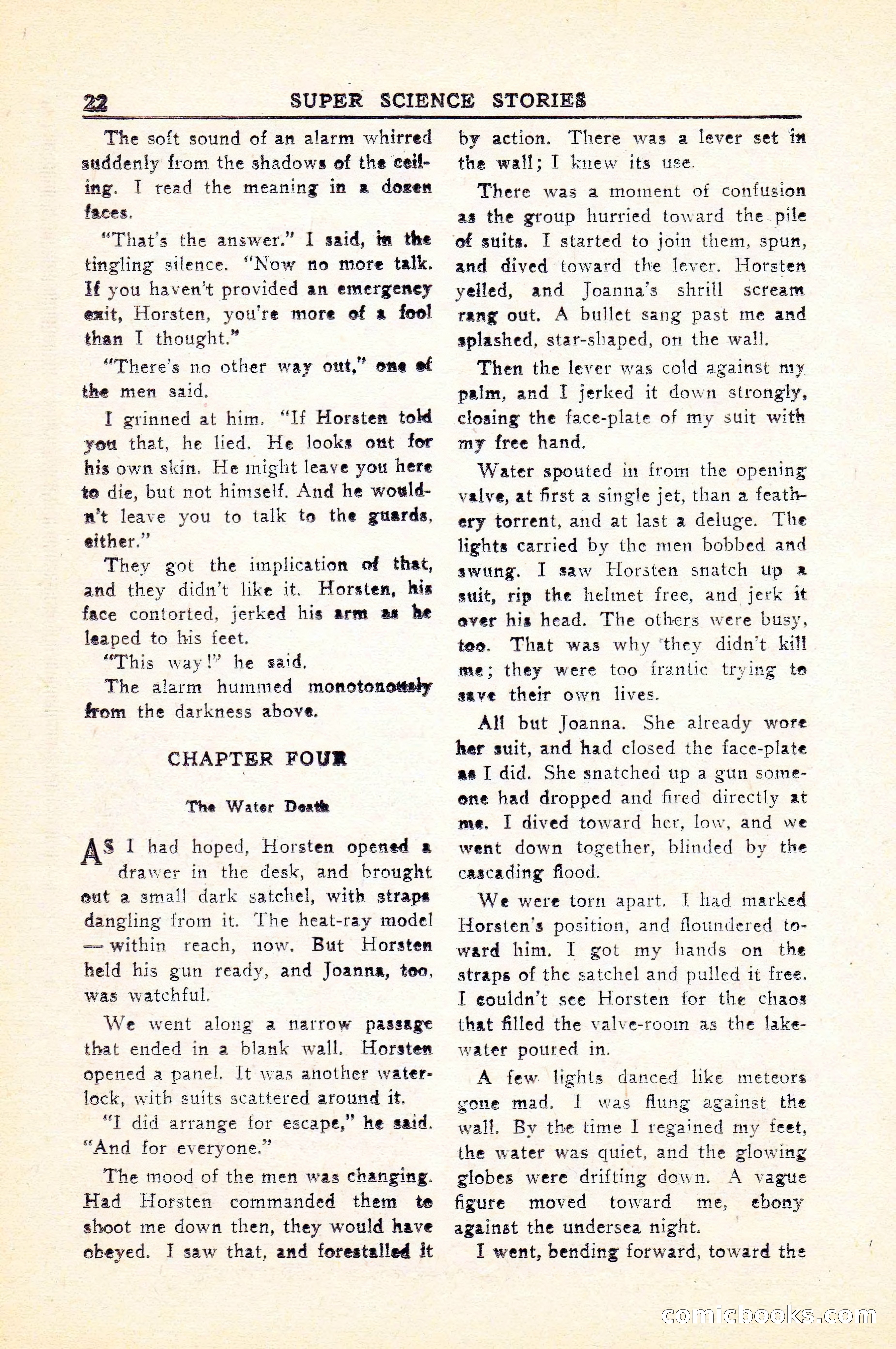 Super Science Stories, Vol. 5, No. 1 — page 23 of 132