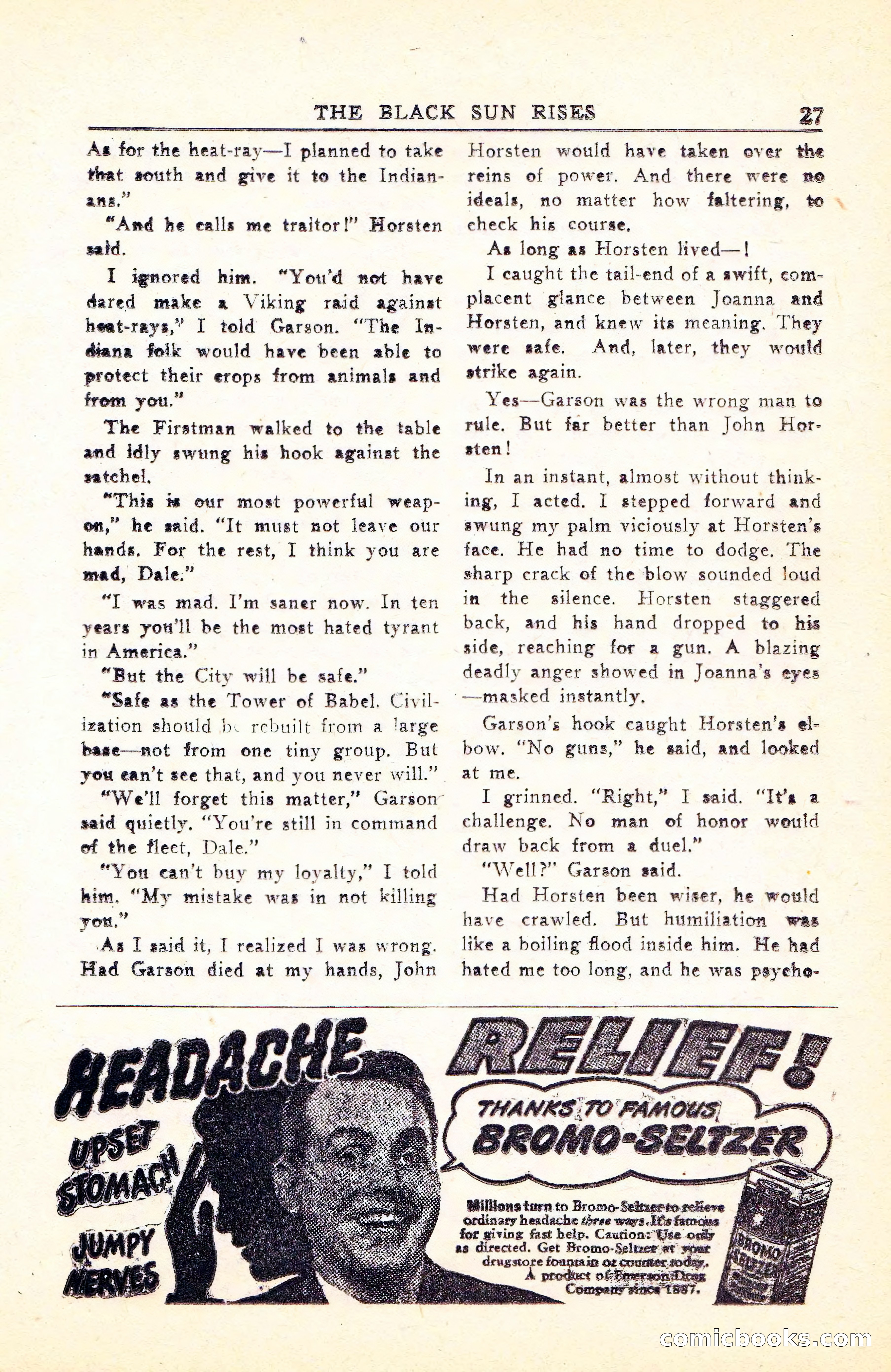 Super Science Stories, Vol. 5, No. 1 — page 28 of 132