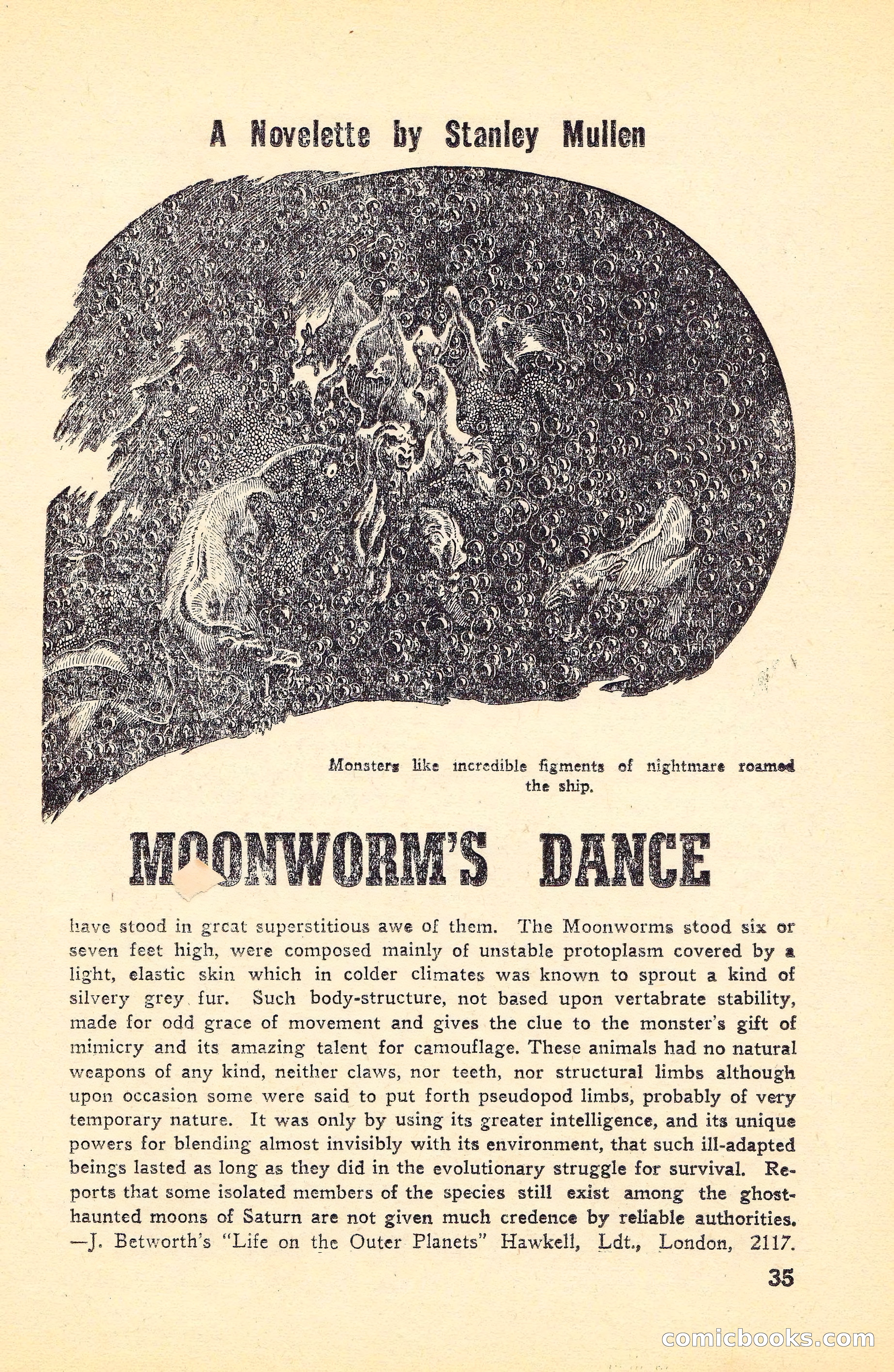 Super Science Stories, Vol. 5, No. 1 — page 36 of 132